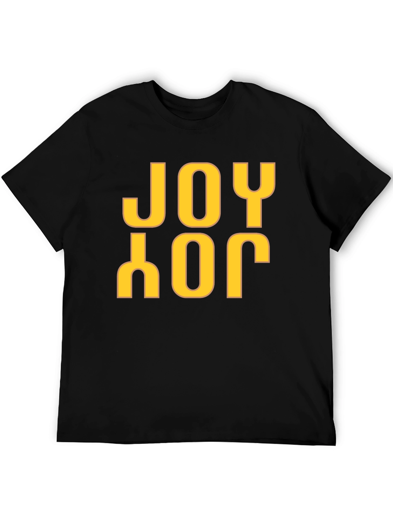 Joy T-Shirt - Black Graphic Tee