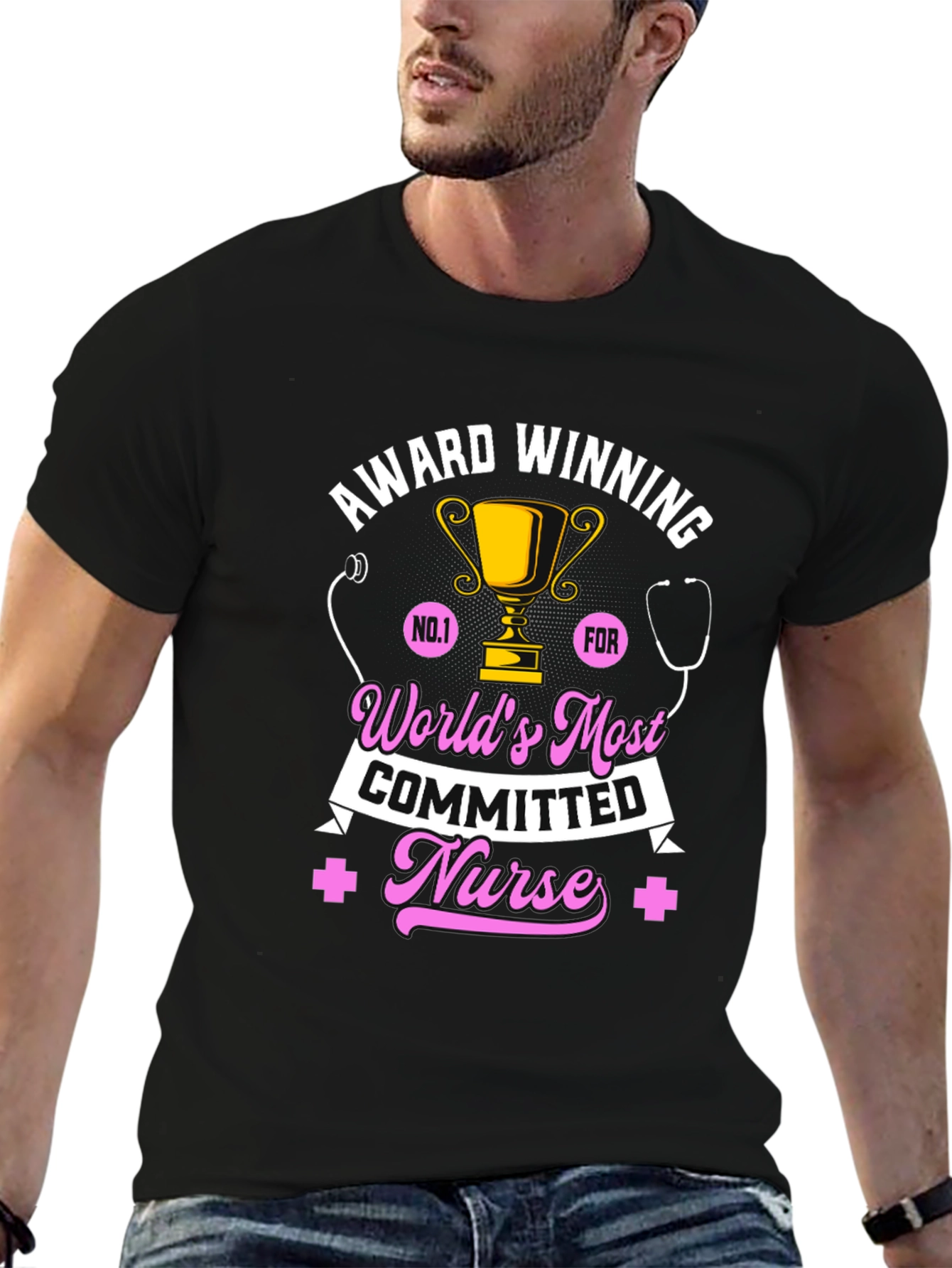 Award Winning Nurse T-Shirt - Worlds Most Committed