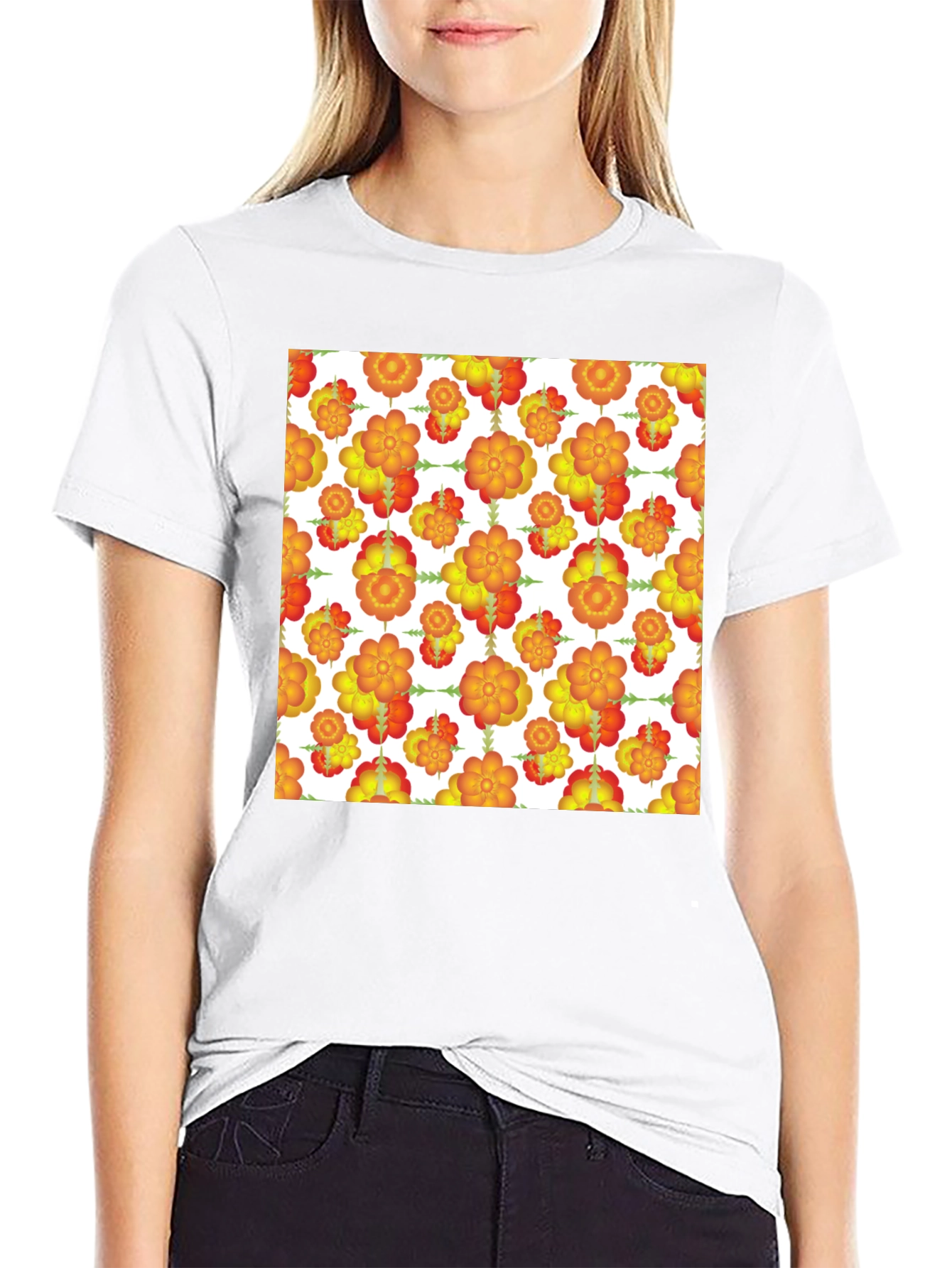 Floral Print T-Shirt
