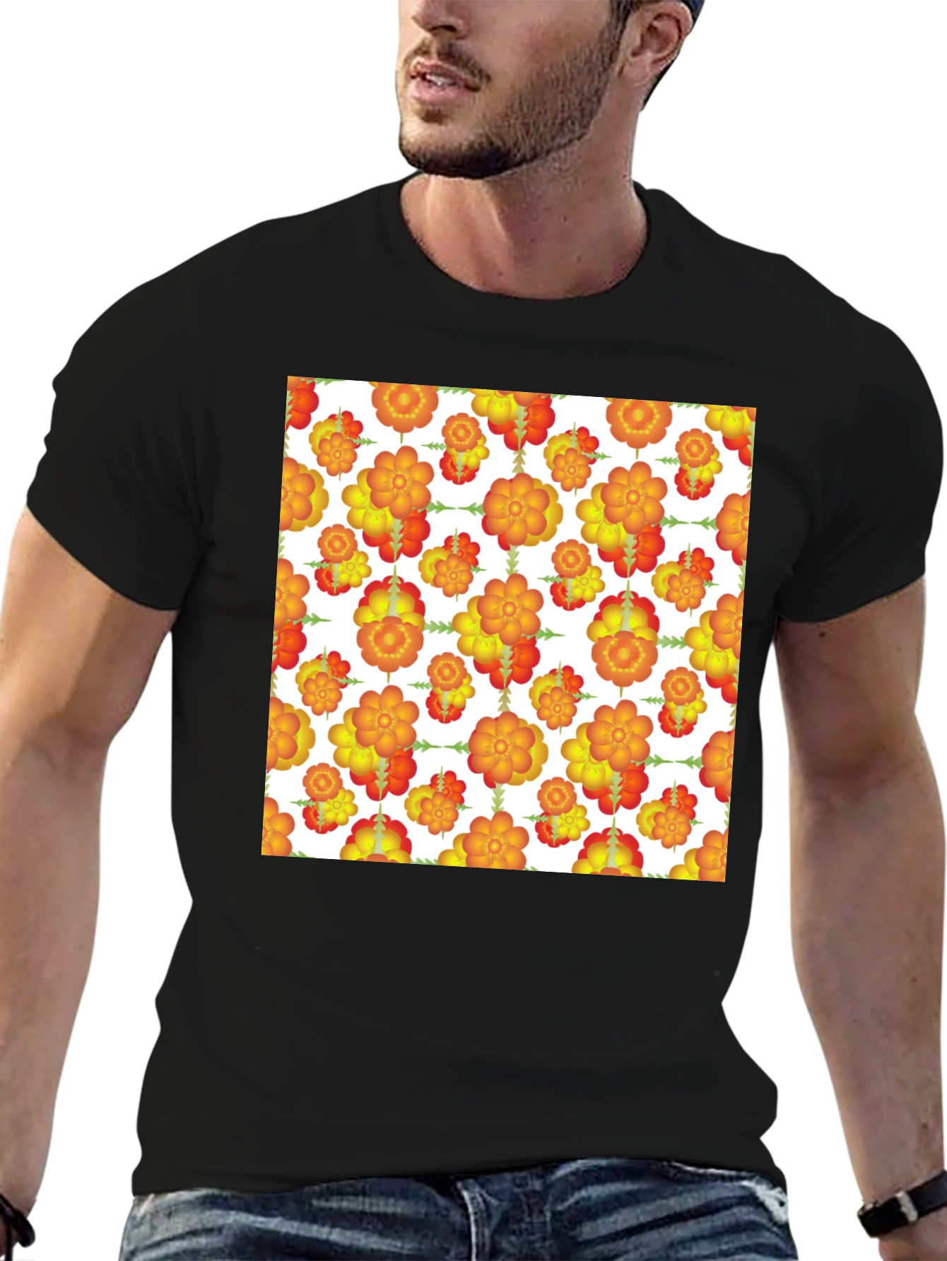 Floral Print T-Shirt