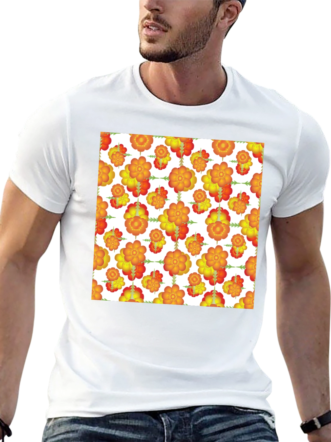 Floral Print T-Shirt