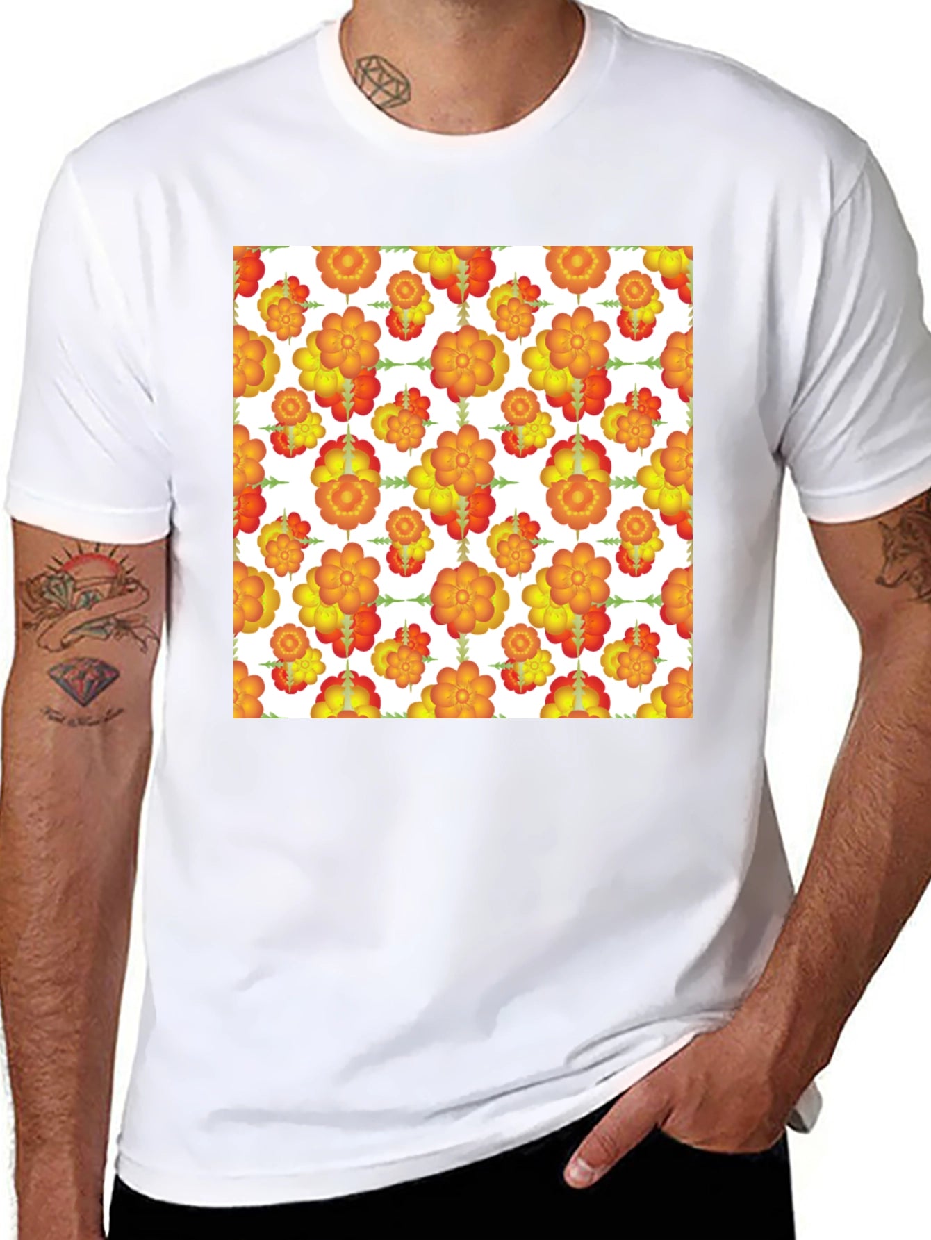 Floral Print T-Shirt