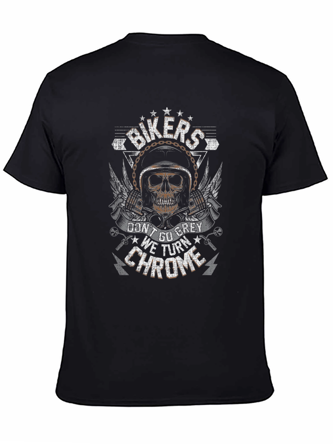 Bikers Dont Go Grey T-Shirt