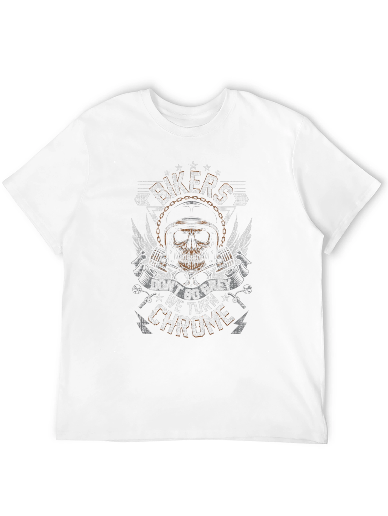 Bikers Dont Go Grey T-Shirt