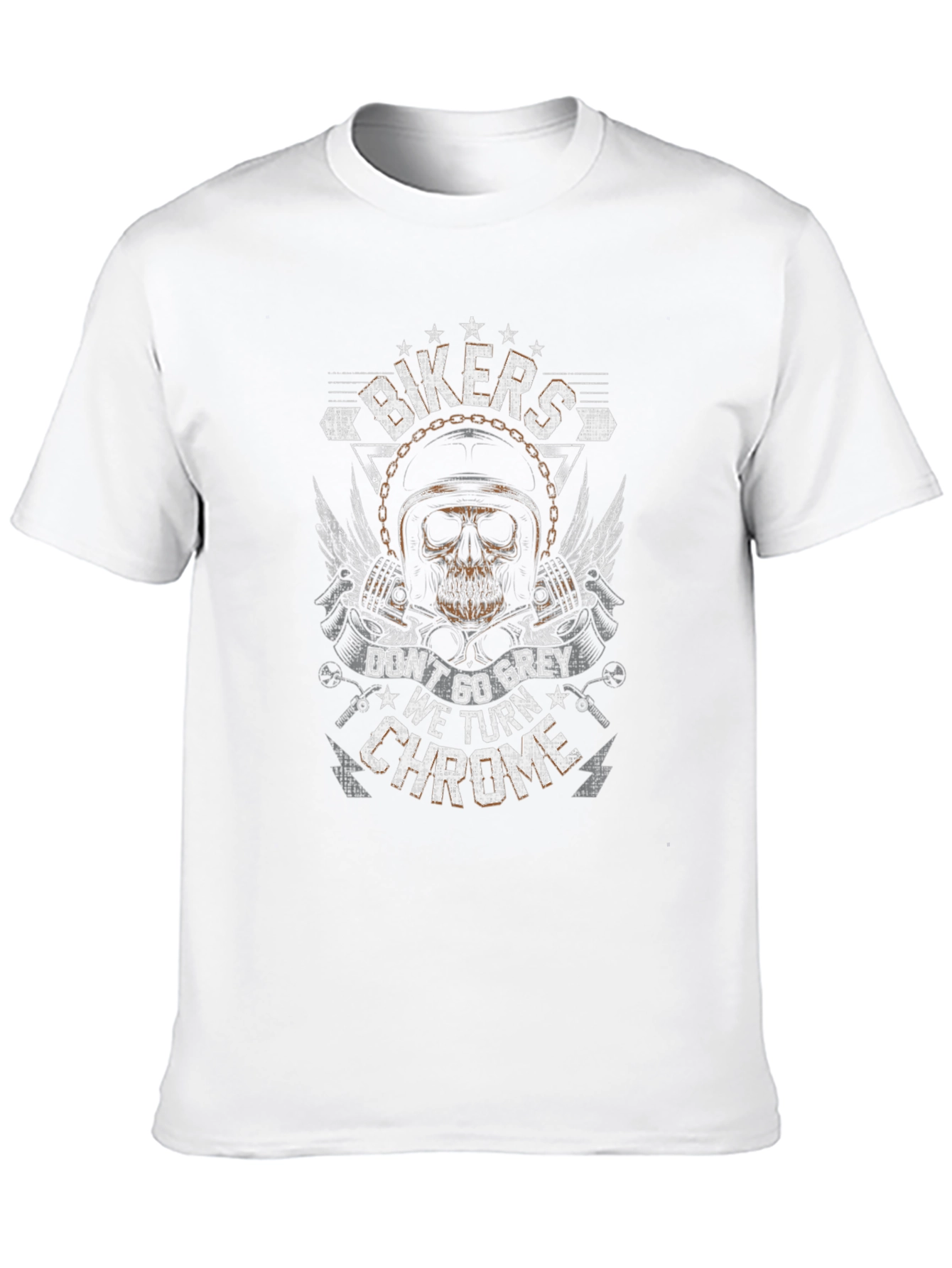 Bikers Dont Go Grey T-Shirt