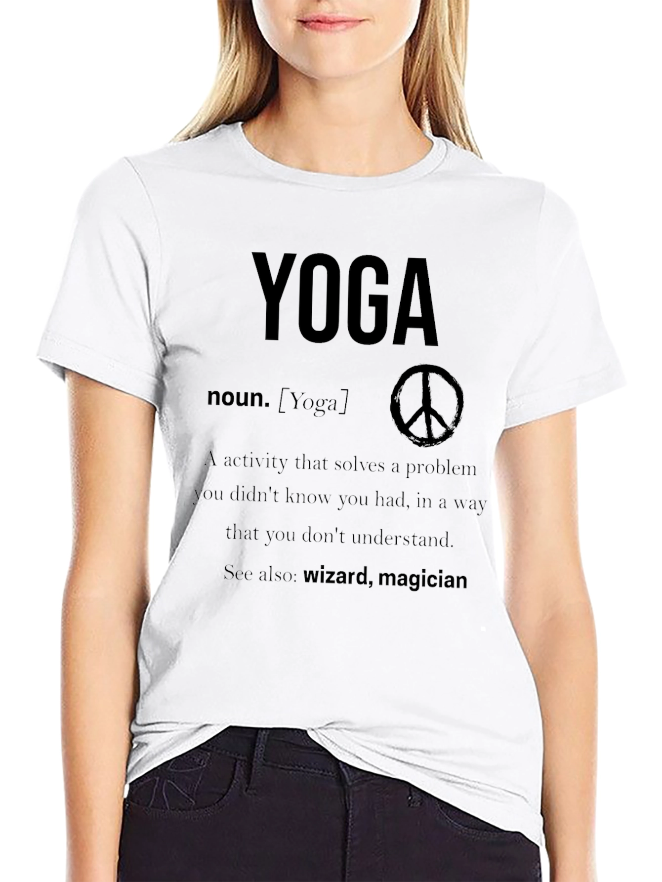 Yoga Definition Graphic T-Shirt