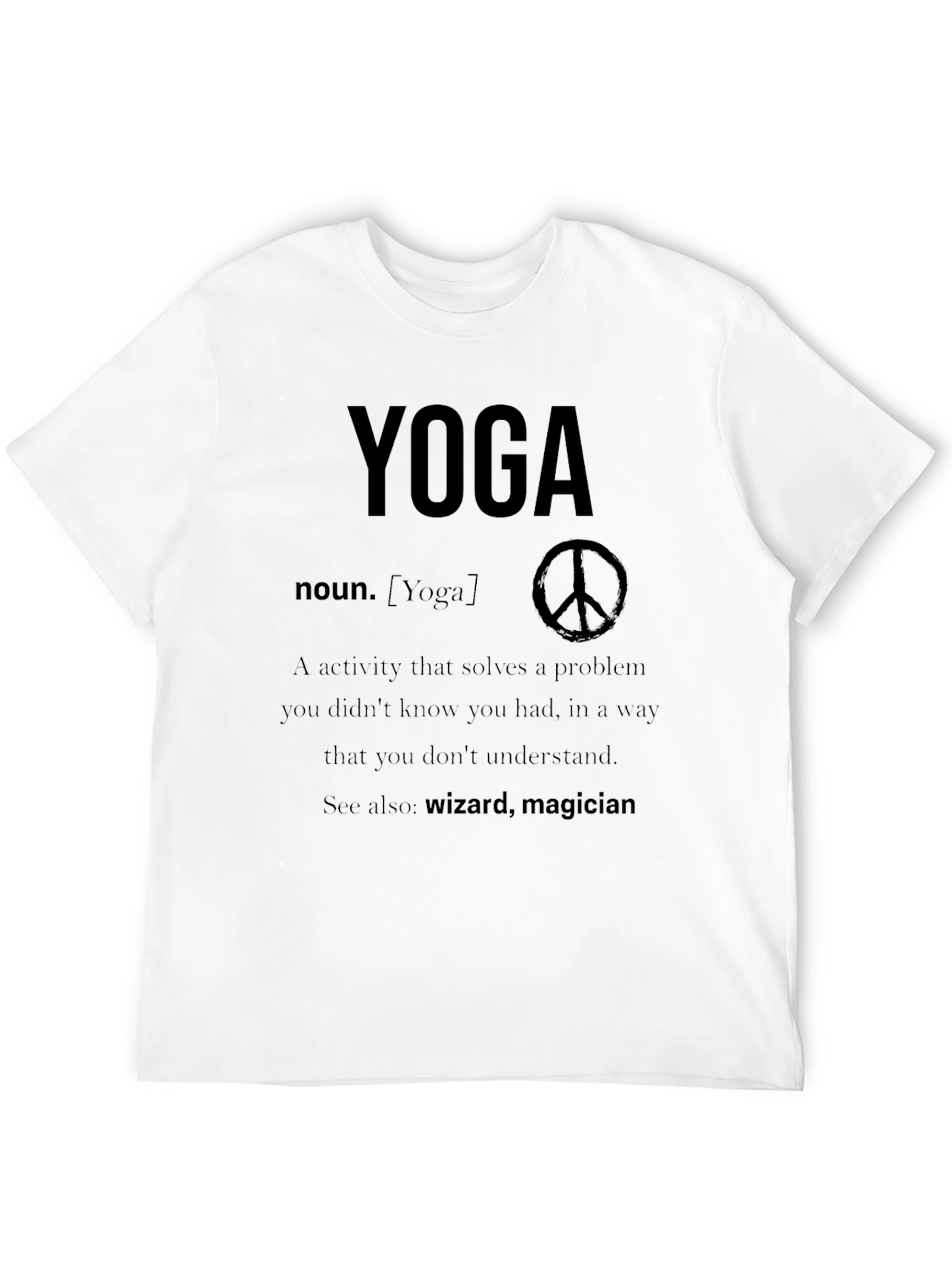 Yoga Definition Graphic T-Shirt