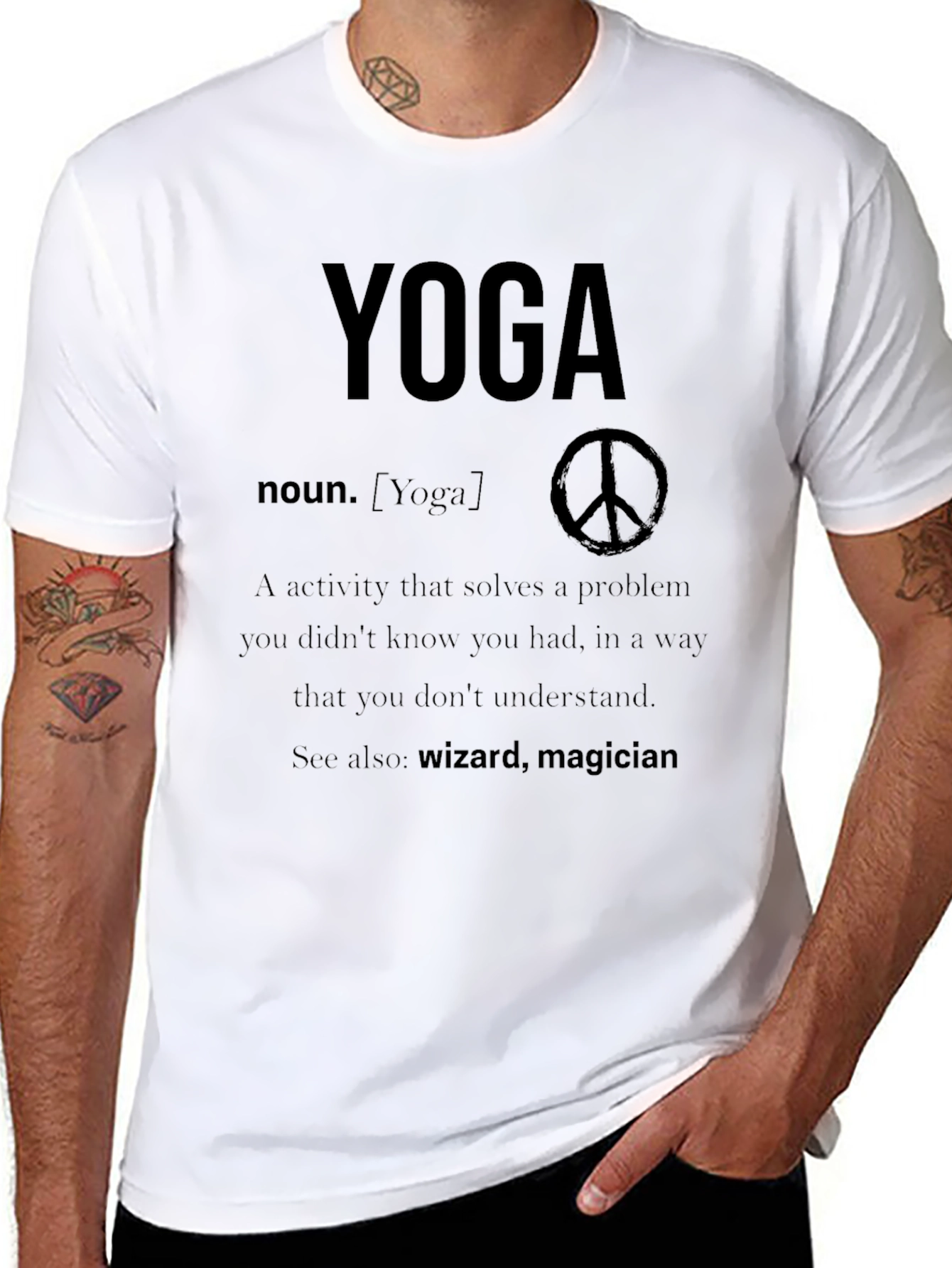 Yoga Definition Graphic T-Shirt