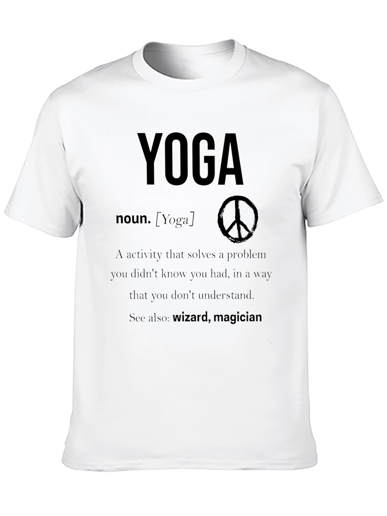 Yoga Definition Graphic T-Shirt