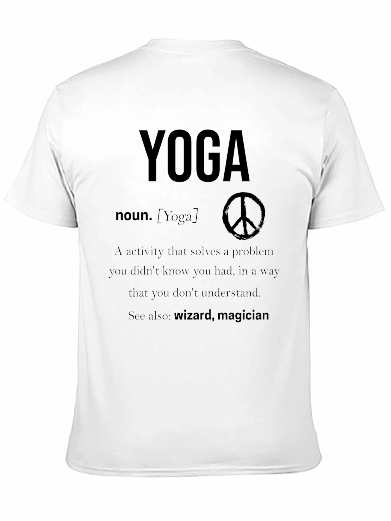 Yoga Definition Graphic T-Shirt