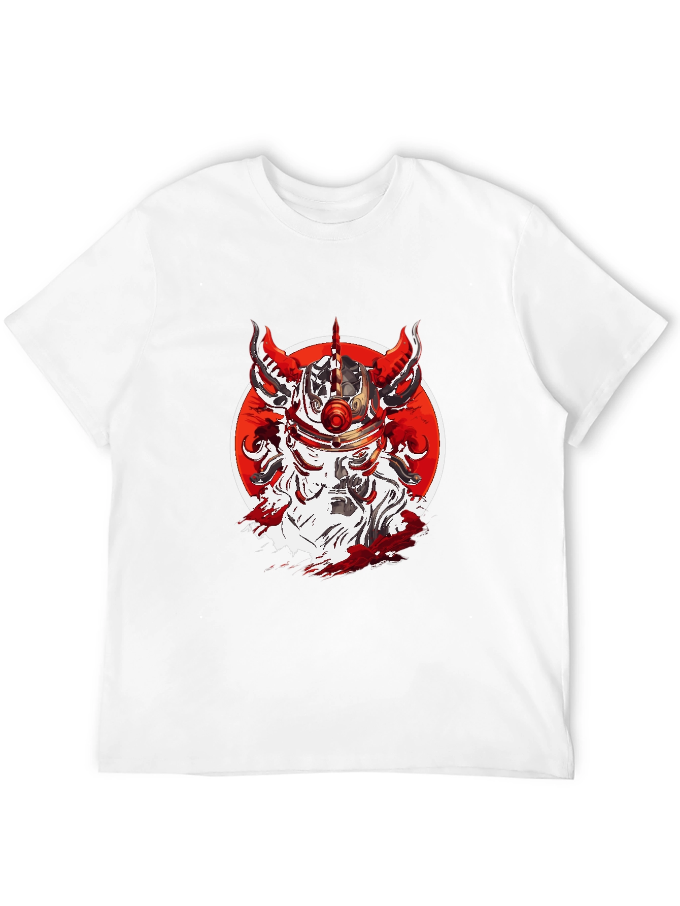 Red Horned Warrior T-Shirt