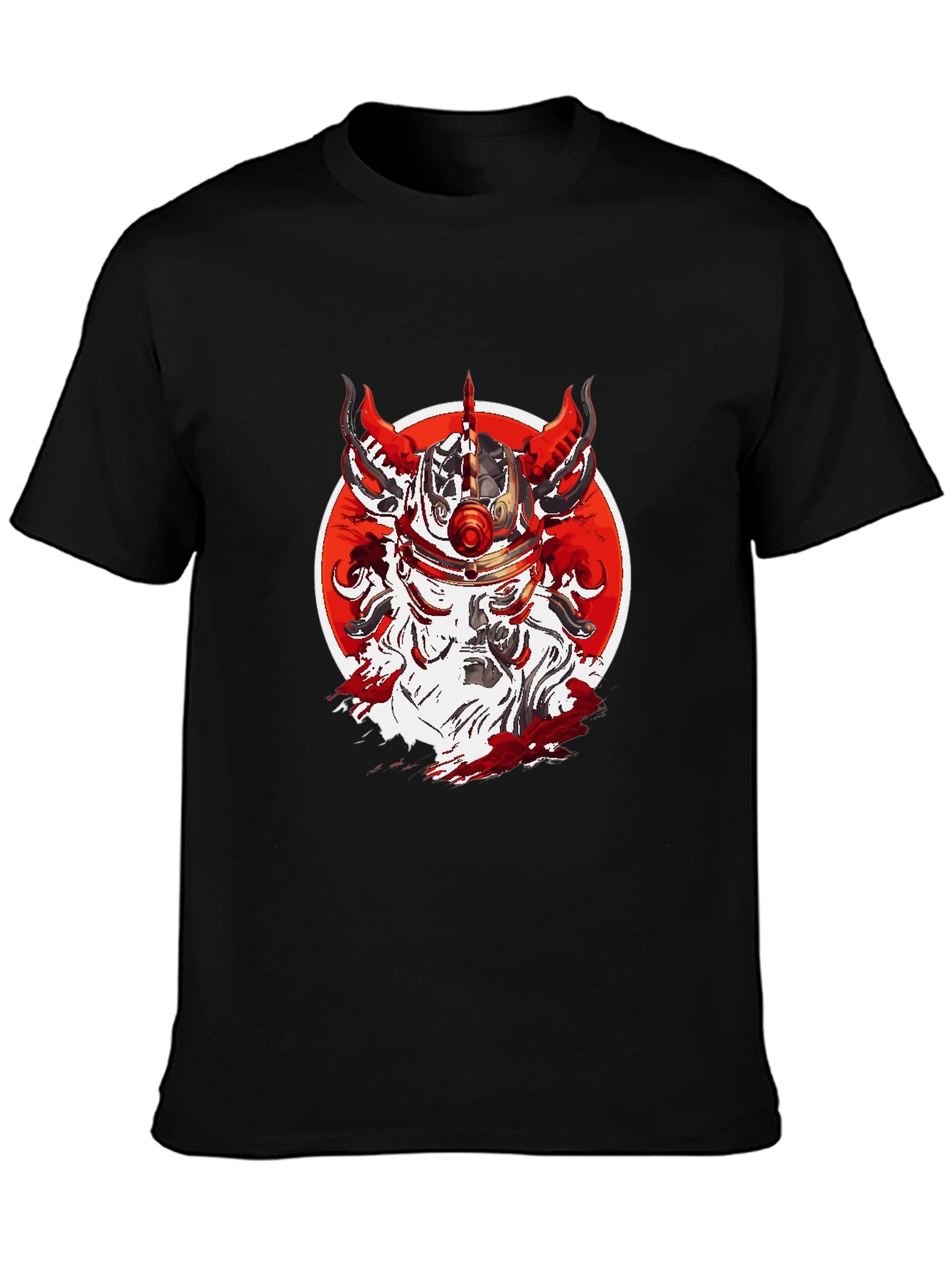 Red Horned Warrior T-Shirt
