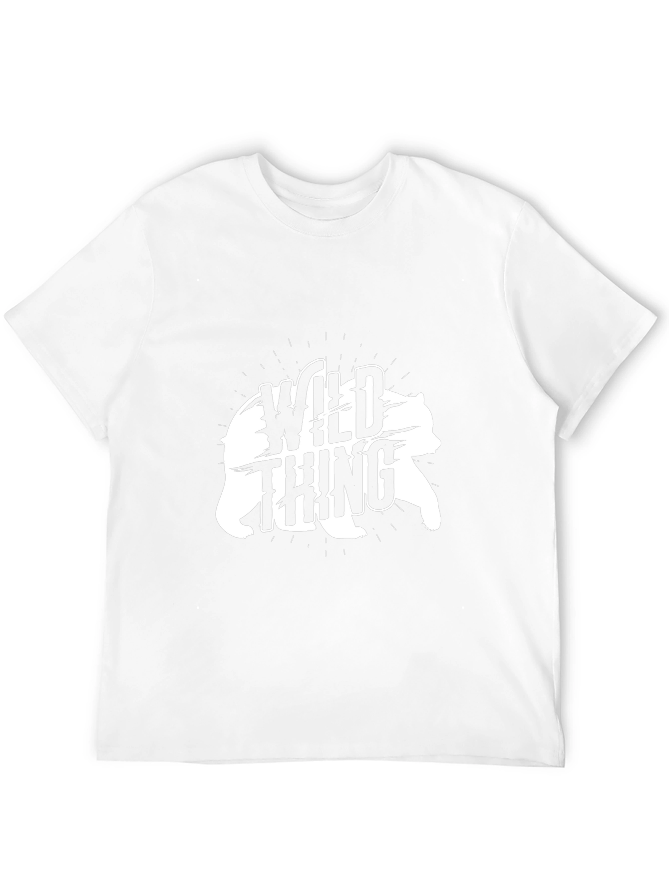 Wild Thing Bear Graphic T-Shirt