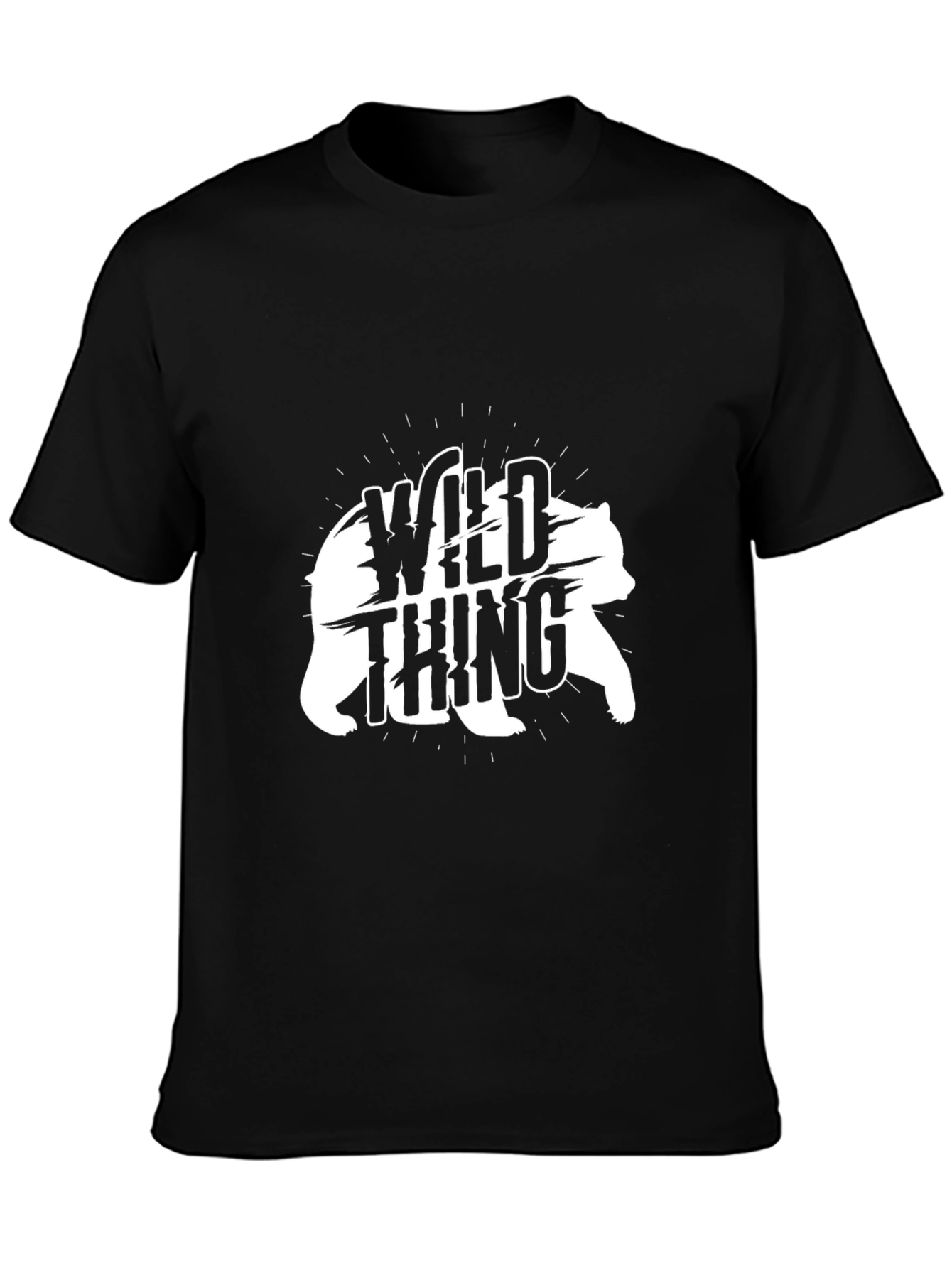 Wild Thing Bear Graphic T-Shirt