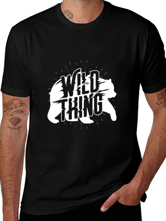 Wild Thing Bear Graphic T-Shirt