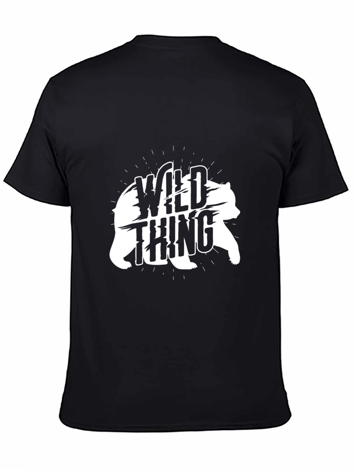 Wild Thing Bear Graphic T-Shirt