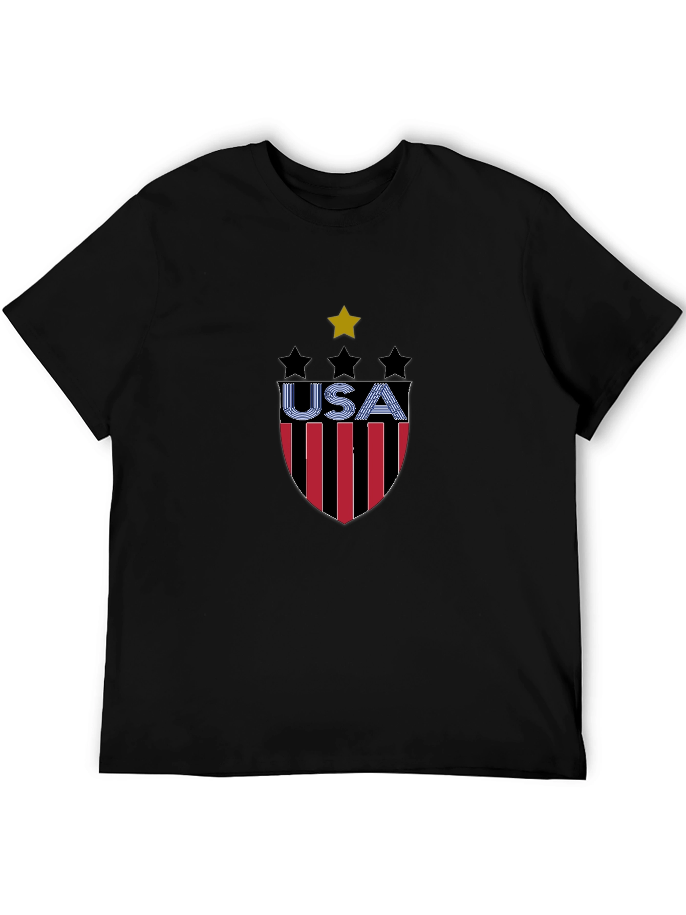 USA Shield Graphic Tee - Patriotic Pride!