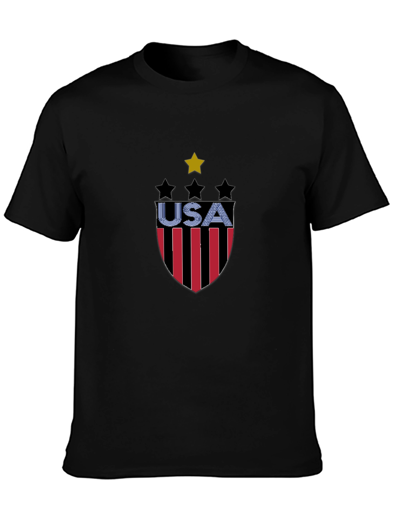 USA Shield Graphic Tee - Patriotic Pride!