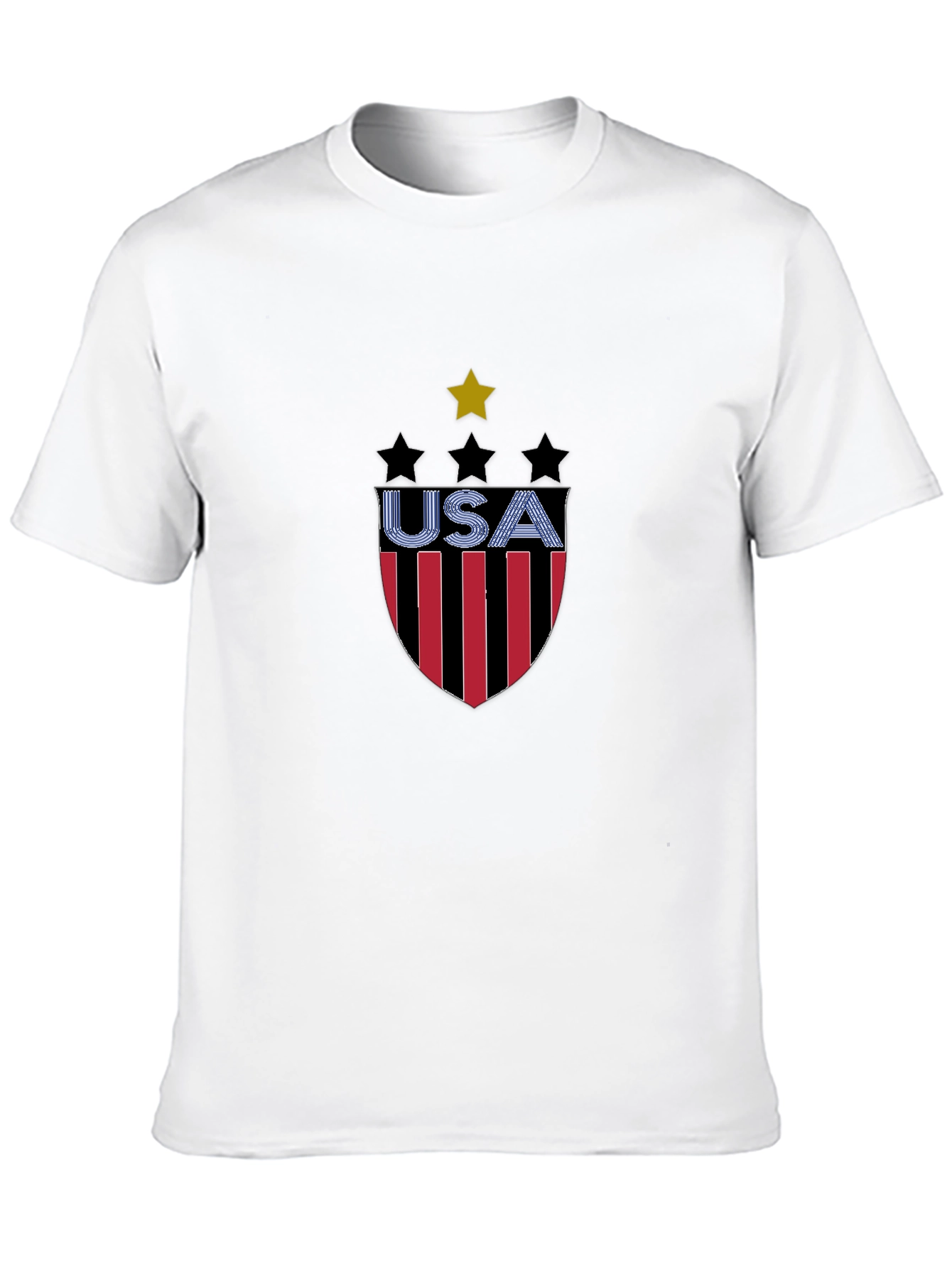 USA Shield Graphic Tee - Patriotic Pride!