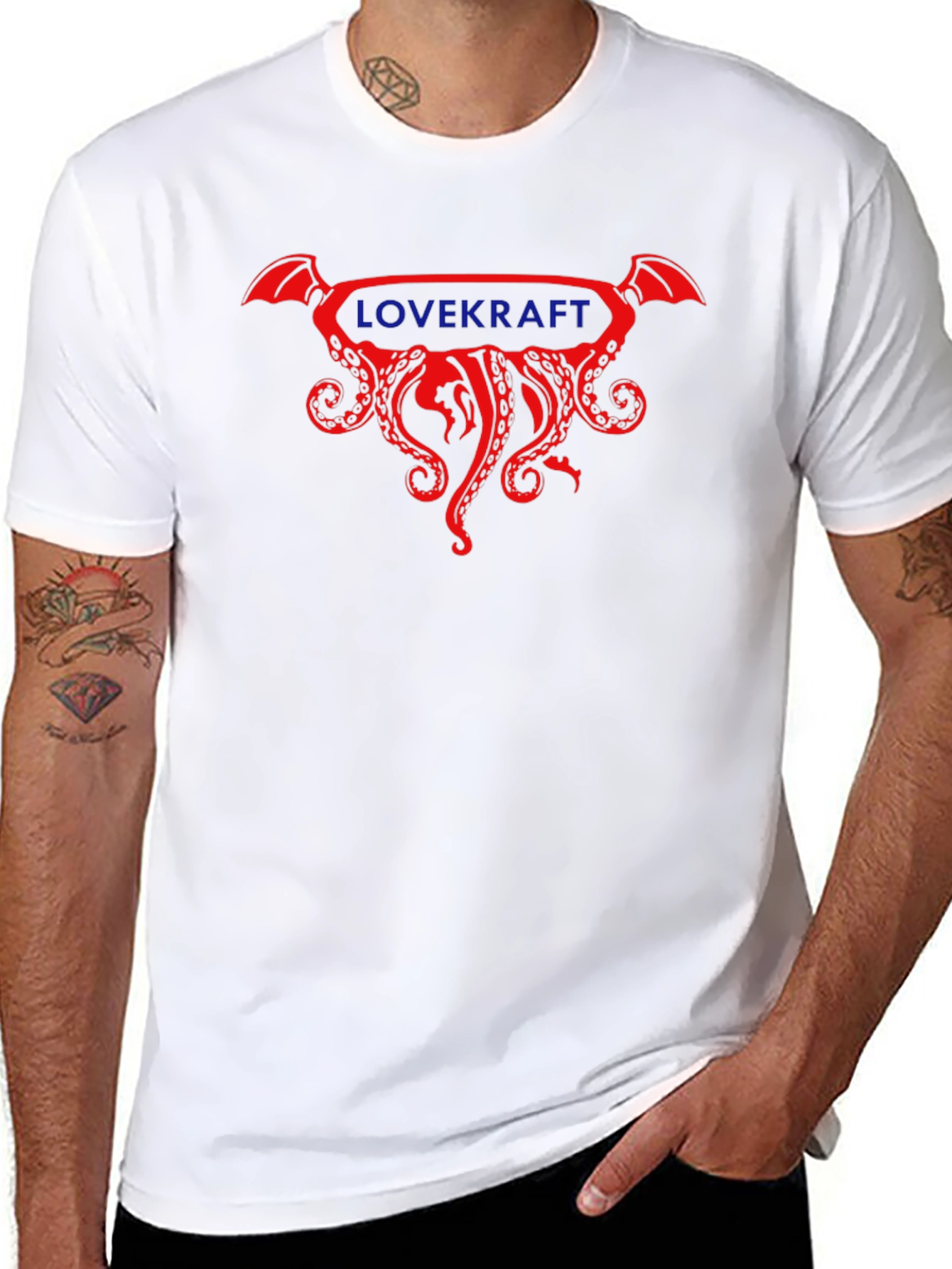 Lovecraft Cthulhu T-Shirt - Dark Fantasy Tee
