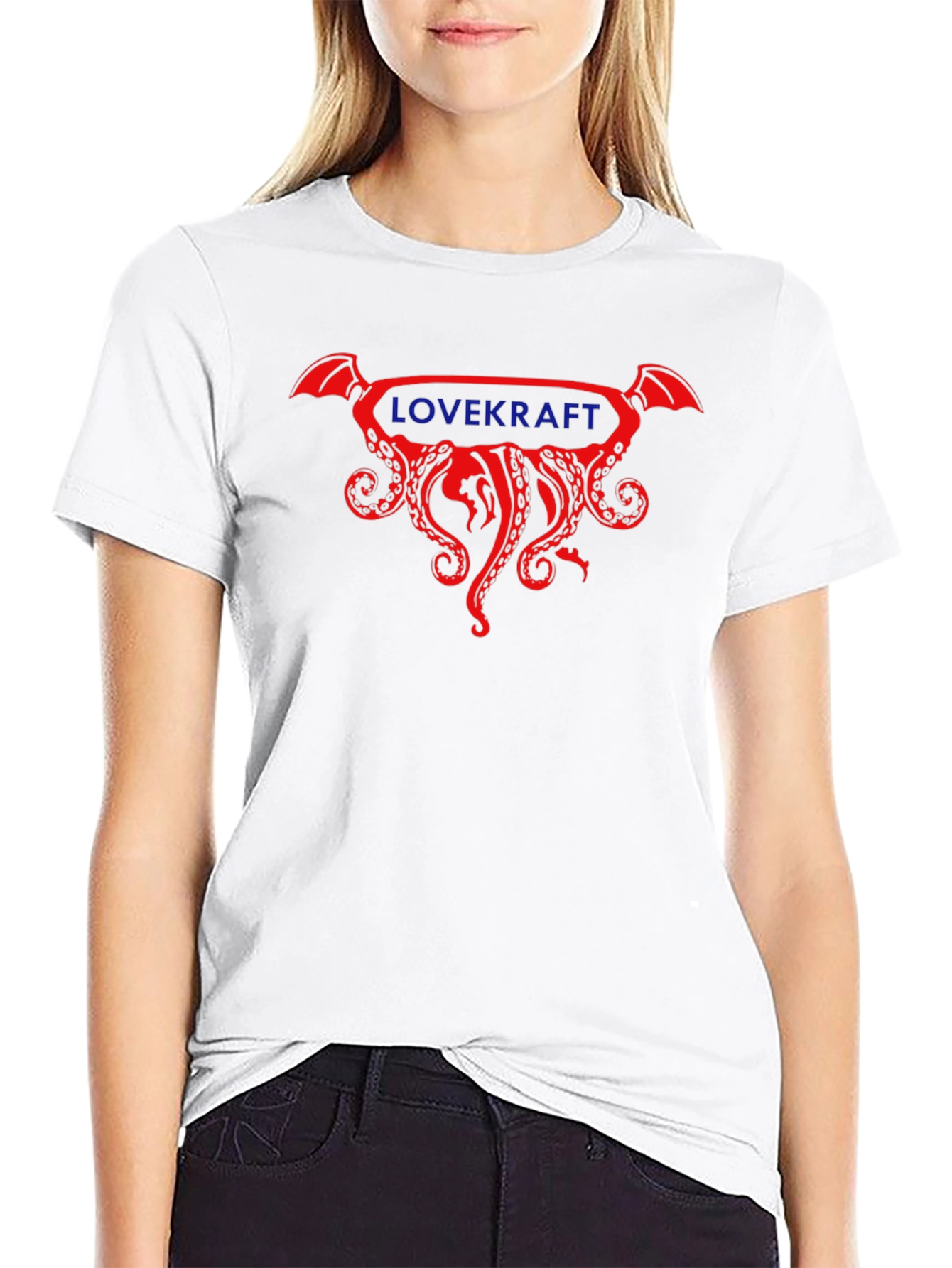 Lovecraft Cthulhu T-Shirt - Dark Fantasy Tee
