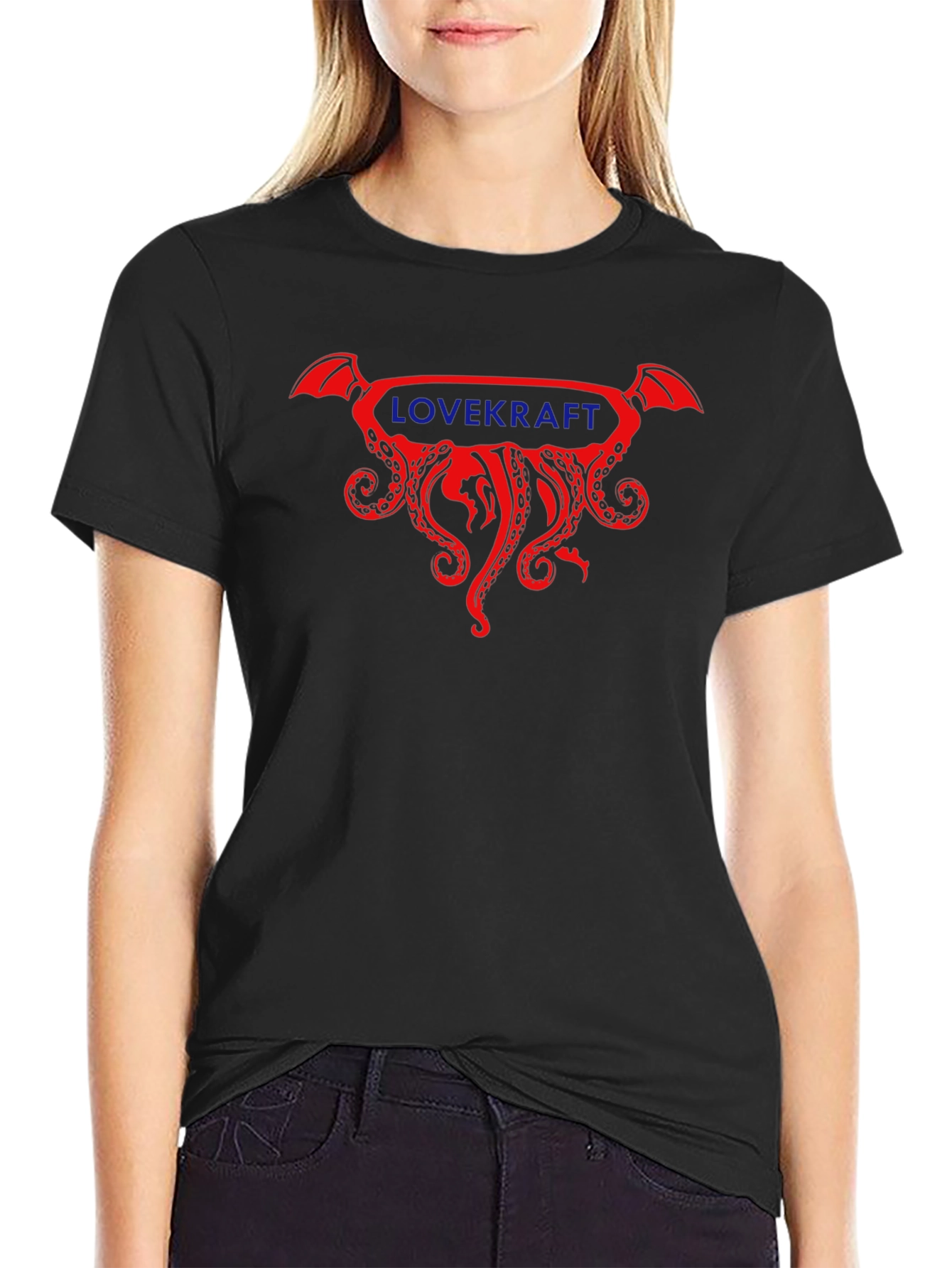 Lovecraft Cthulhu T-Shirt - Dark Fantasy Tee