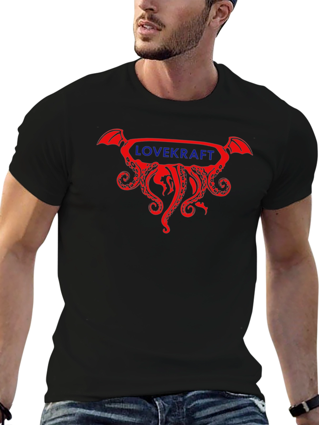 Lovecraft Cthulhu T-Shirt - Dark Fantasy Tee