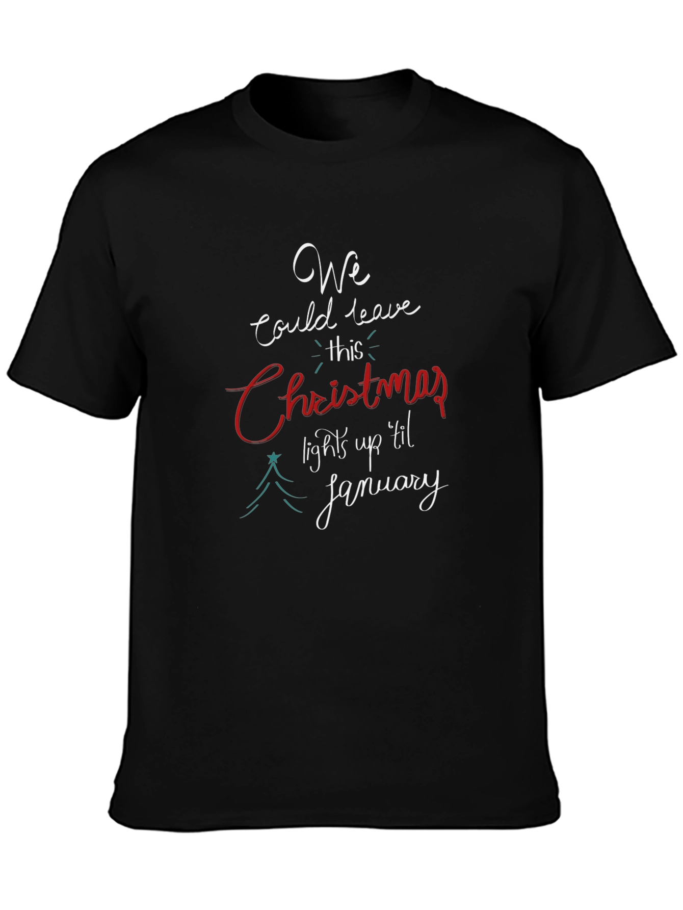 Festive Christmas Lights Tee