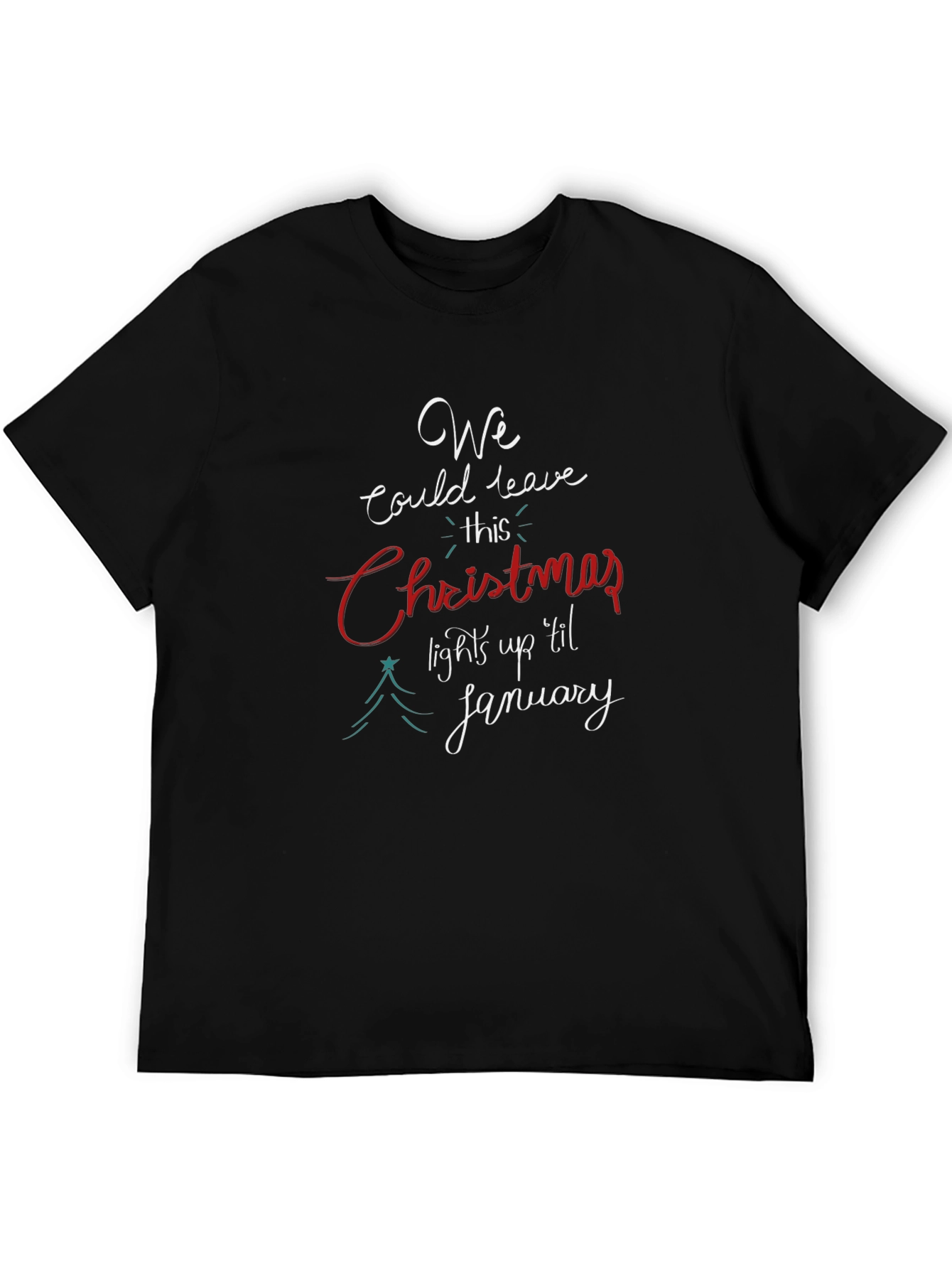 Festive Christmas Lights Tee