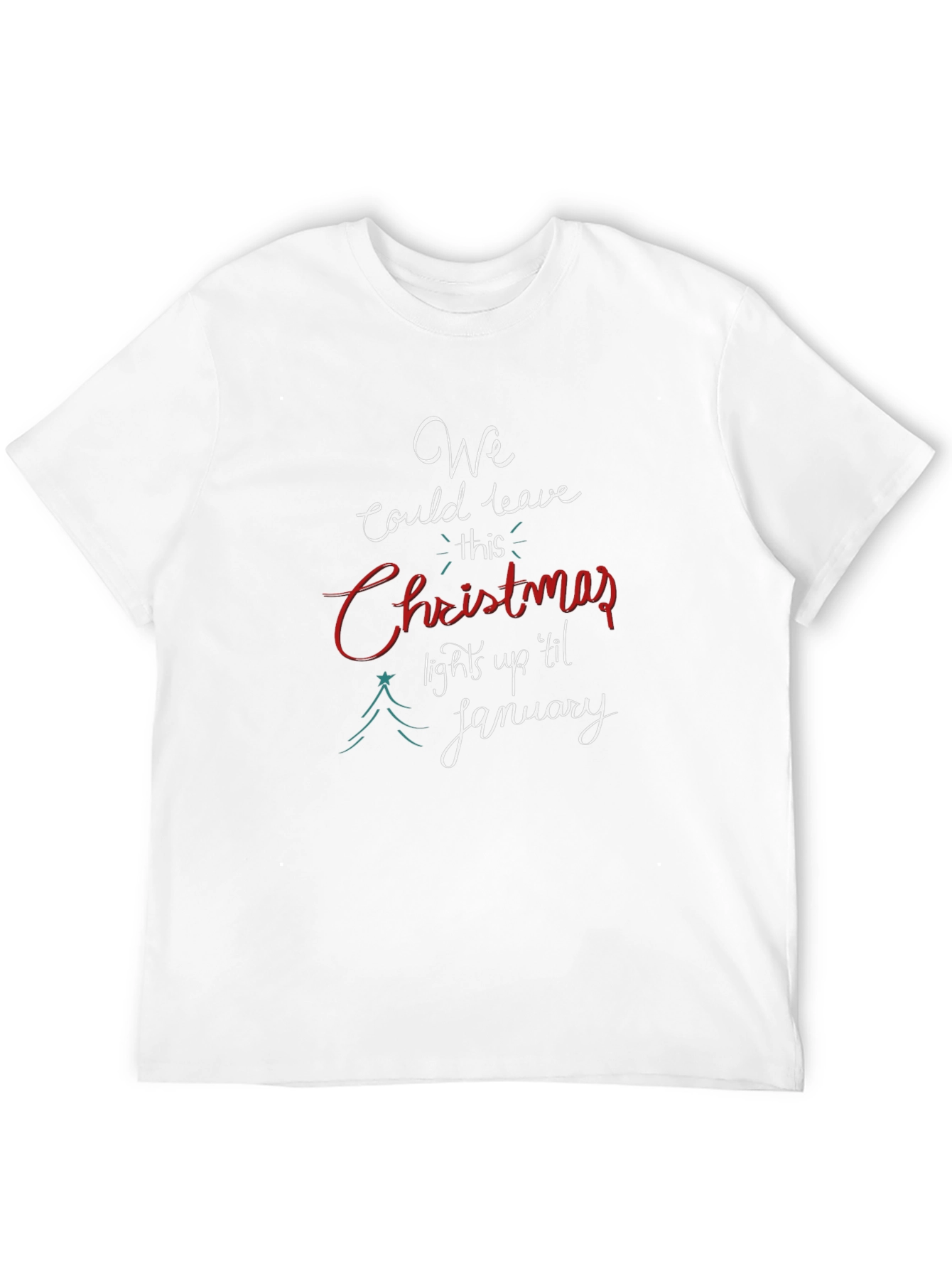 Festive Christmas Lights Tee