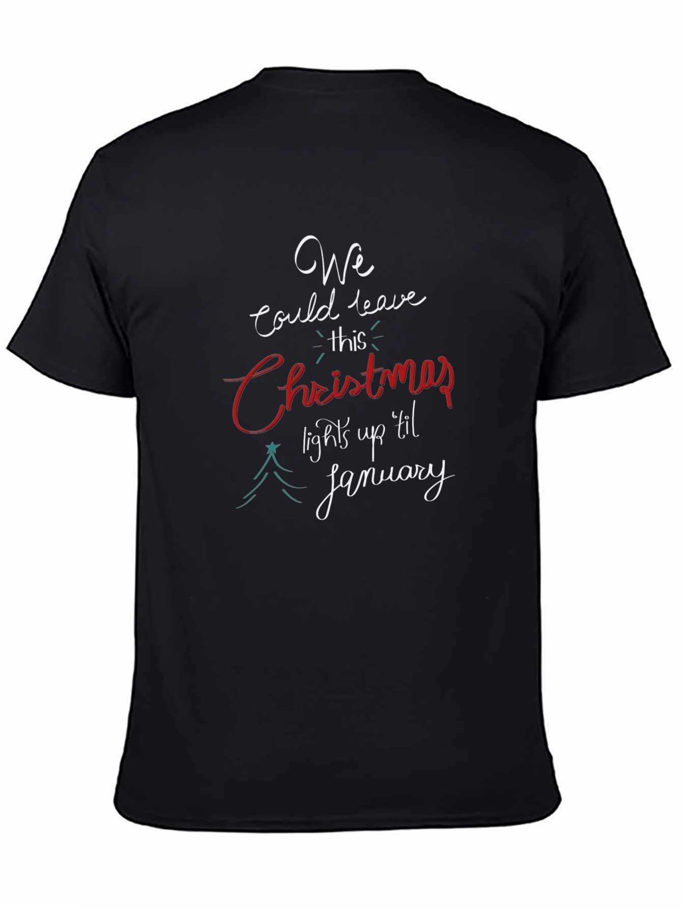 Festive Christmas Lights Tee