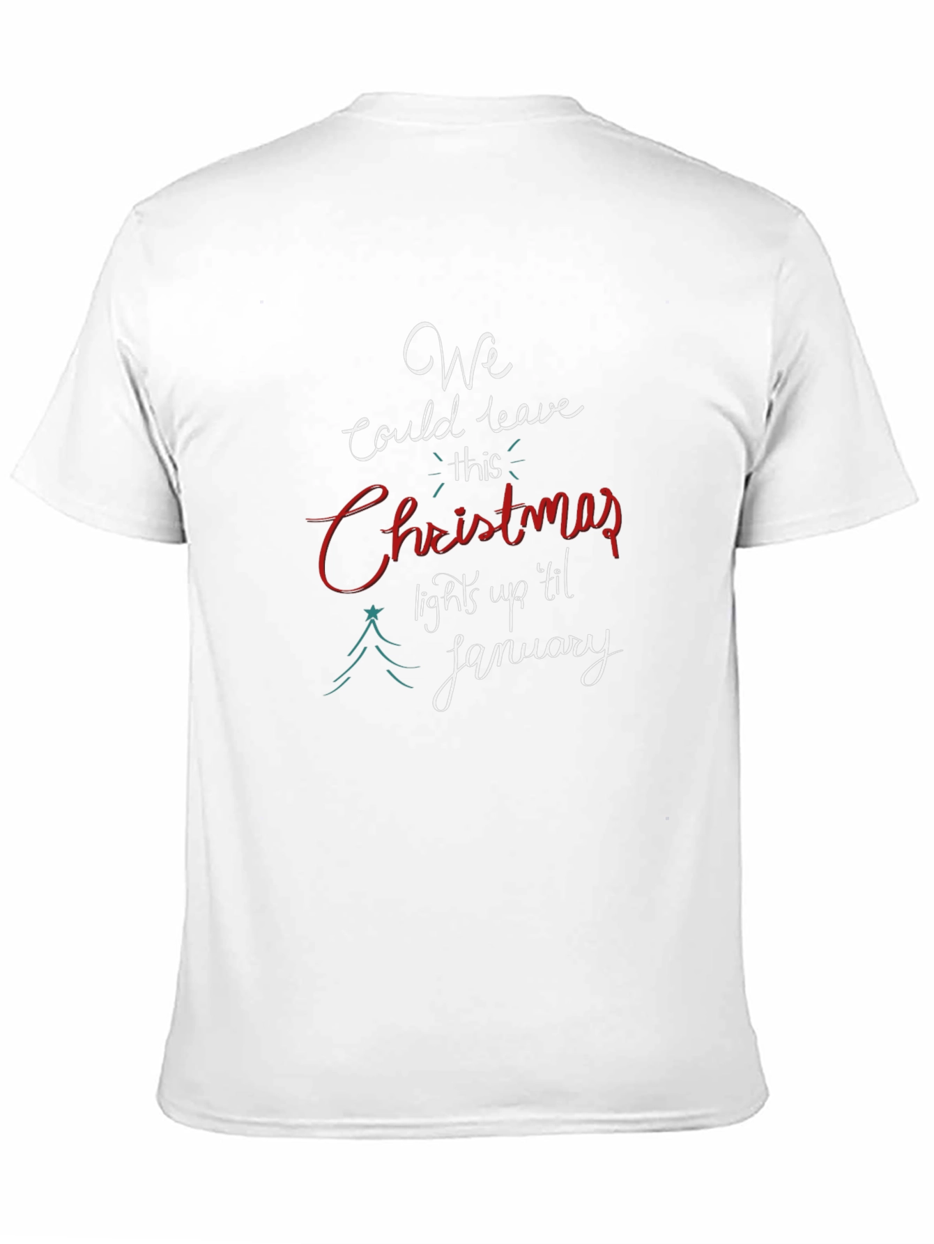 Festive Christmas Lights Tee
