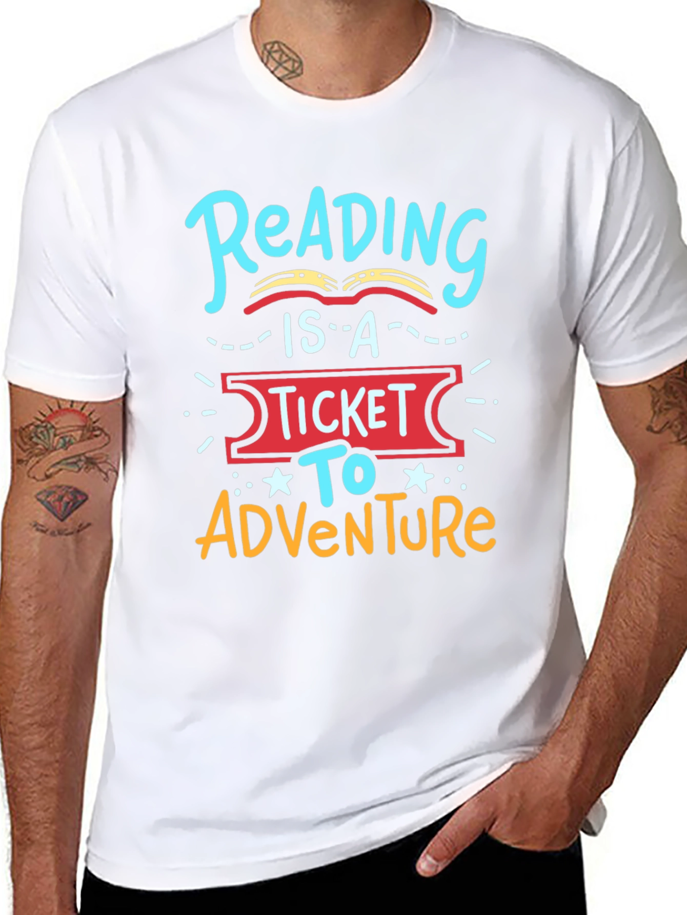 Reading is a Ticket to Adventure T-Shirt