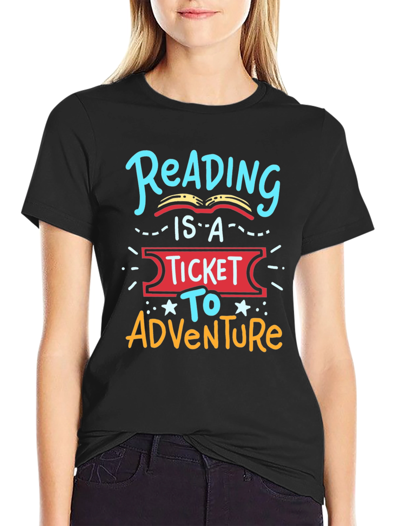 Reading is a Ticket to Adventure T-Shirt