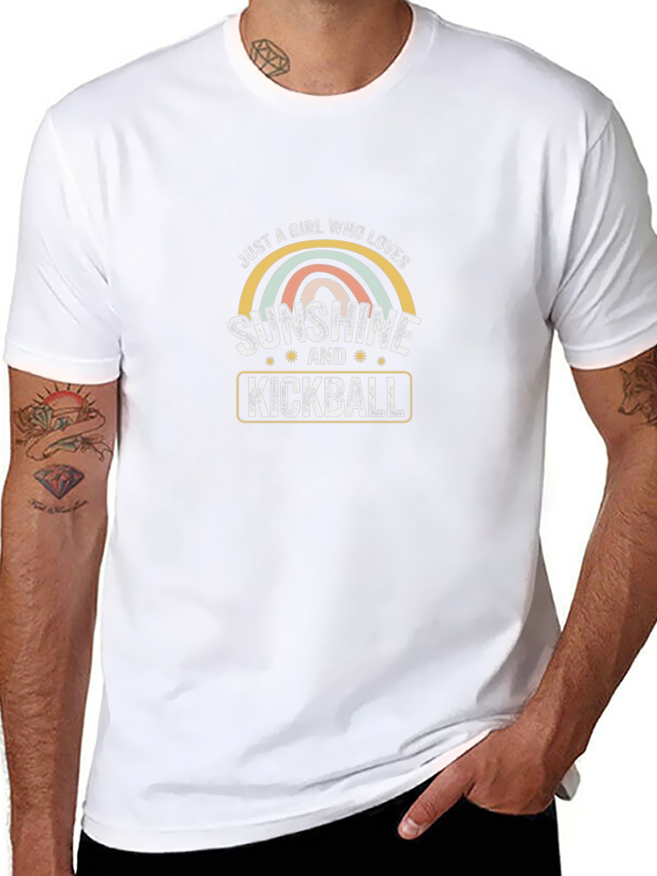 Sunshine and Kickball Graphic Tee