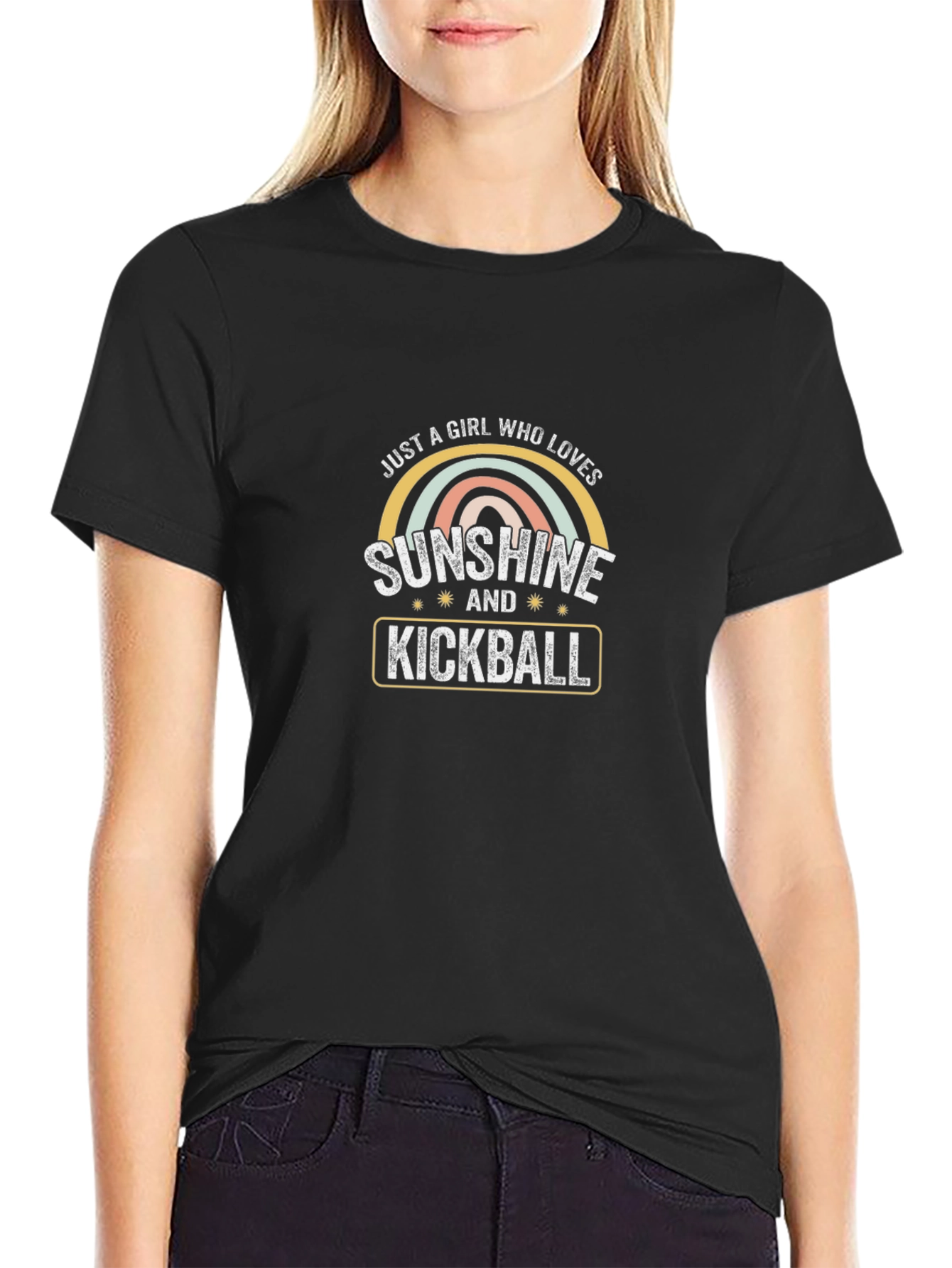 Sunshine and Kickball Graphic Tee