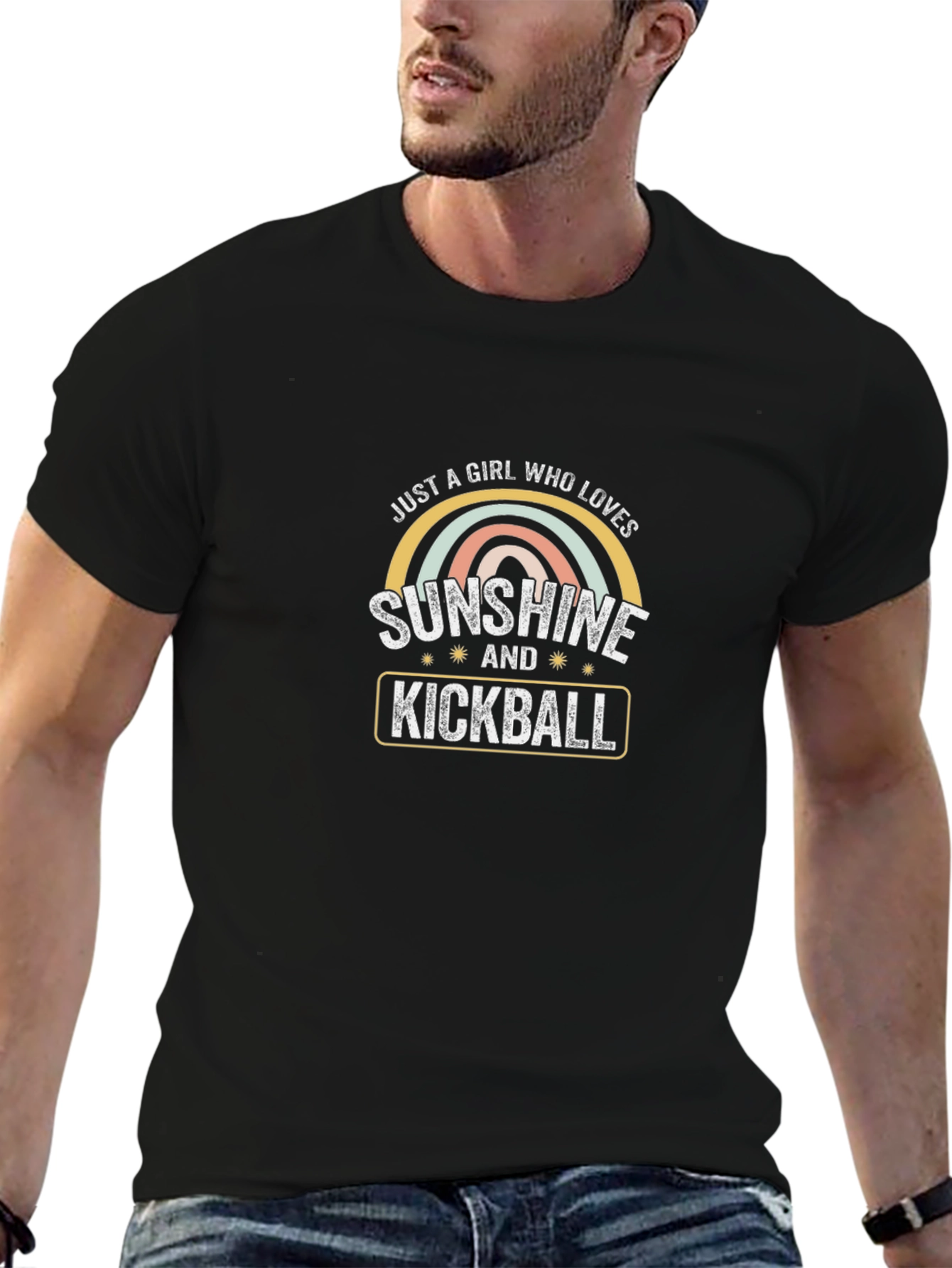 Sunshine and Kickball Graphic Tee
