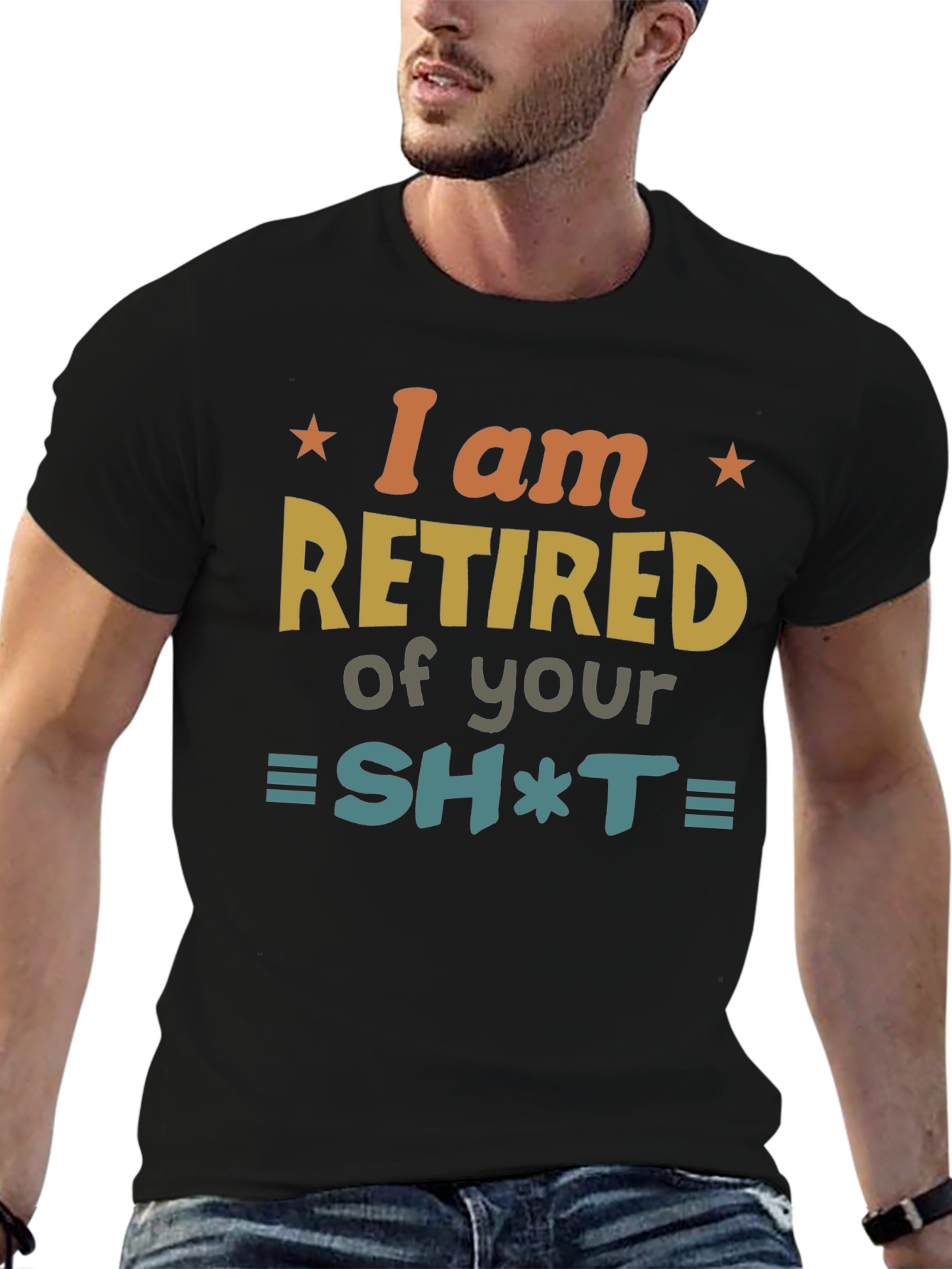 Retired Graphic Tee - Sarcastic Humor Shirt