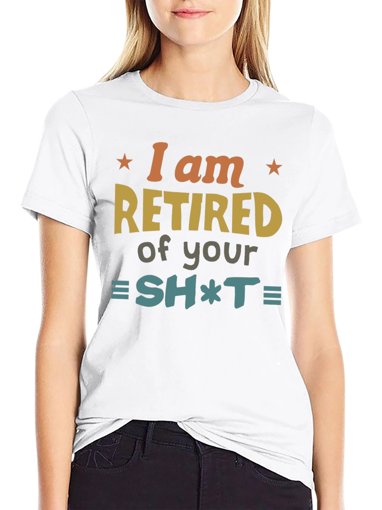Retired Graphic Tee - Sarcastic Humor Shirt