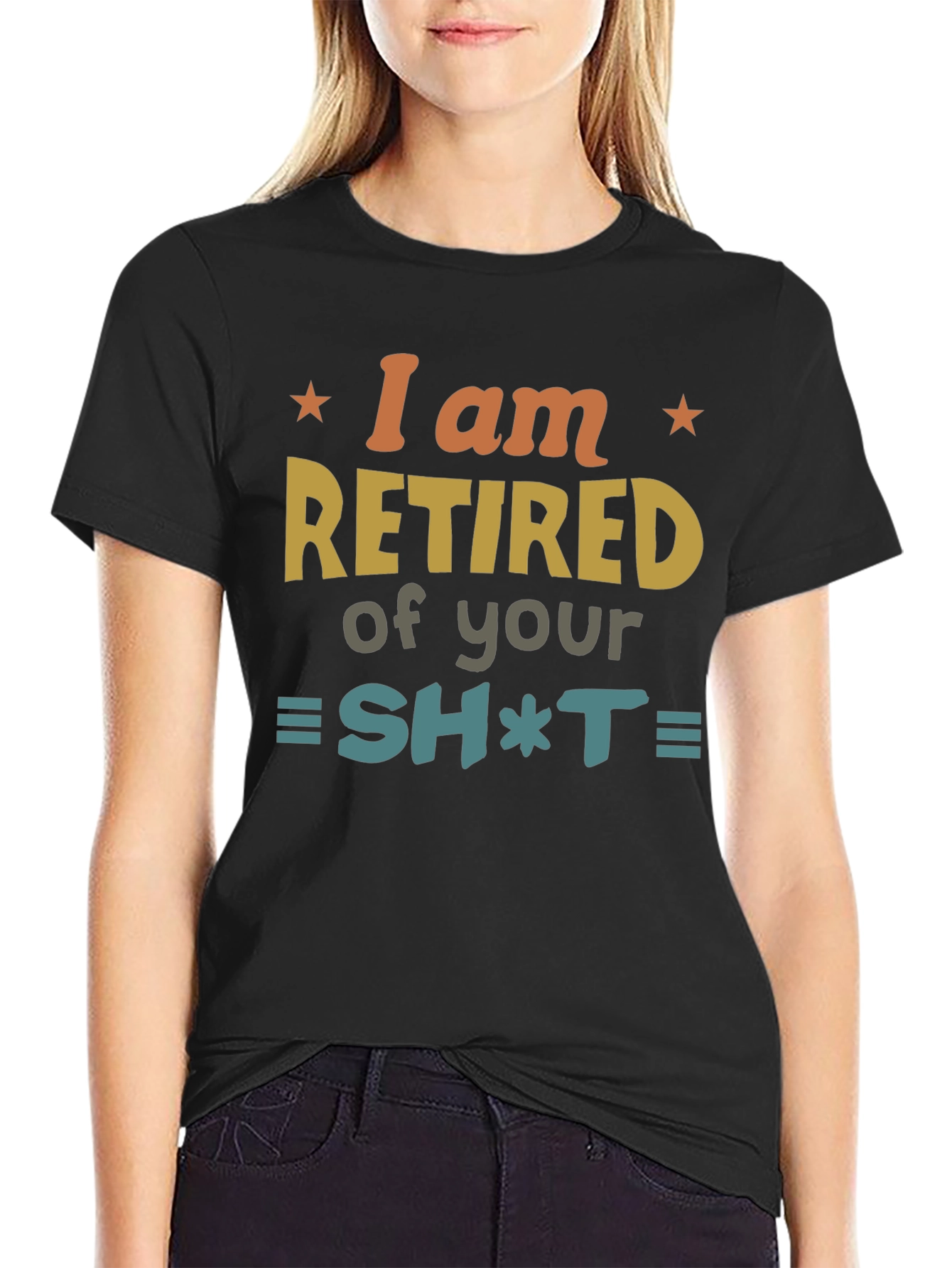 Retired Graphic Tee - Sarcastic Humor Shirt
