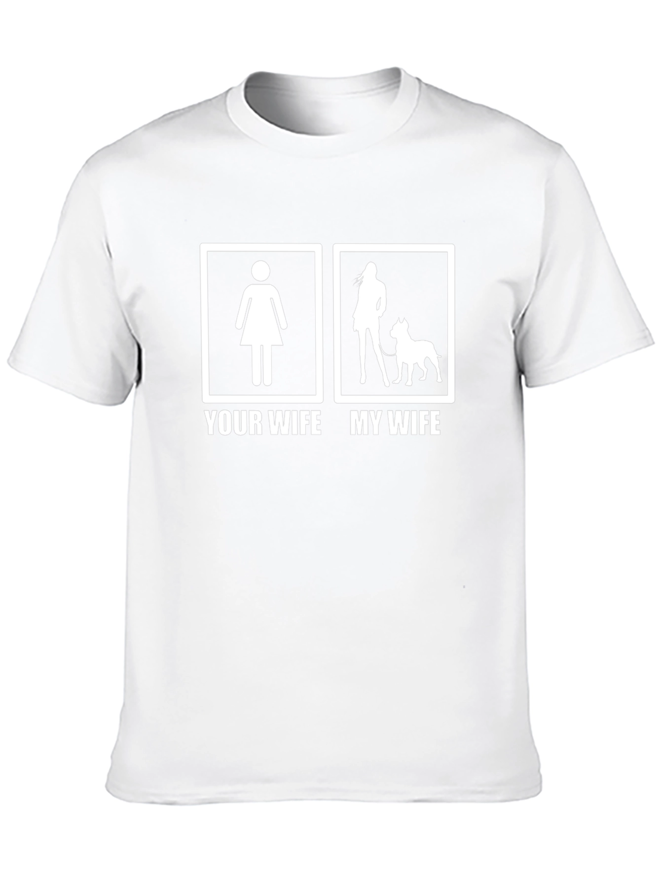 Humorous Your Wife / My Wife Graphic Tee