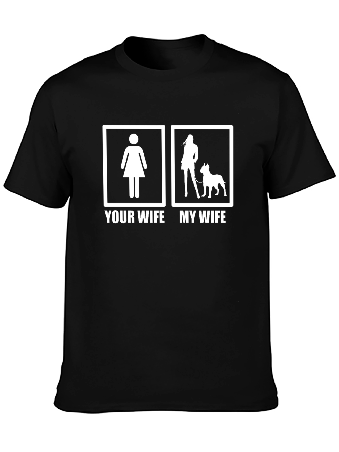 Humorous Your Wife / My Wife Graphic Tee
