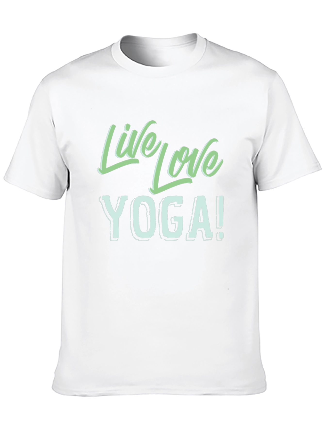 Live Love Yoga Black T-Shirt