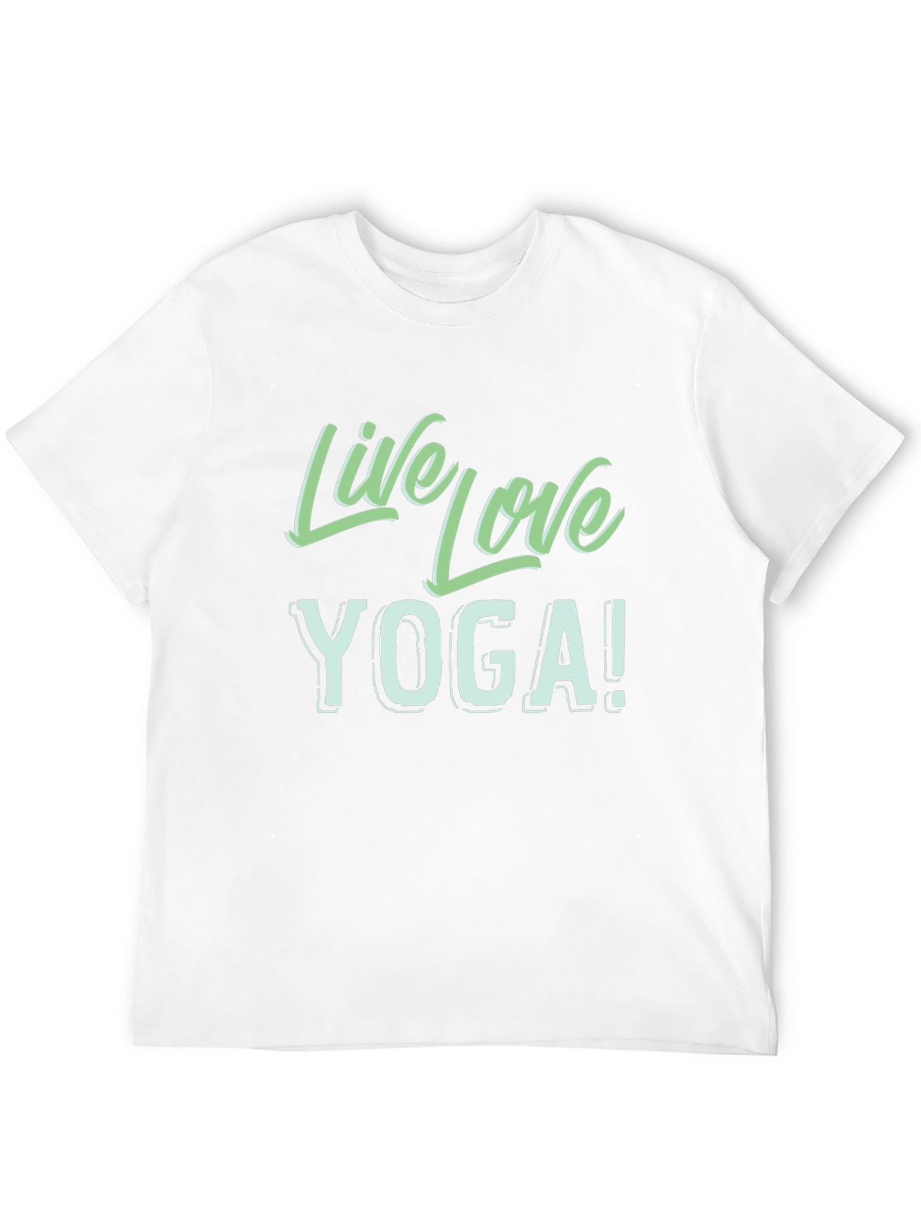 Live Love Yoga Black T-Shirt
