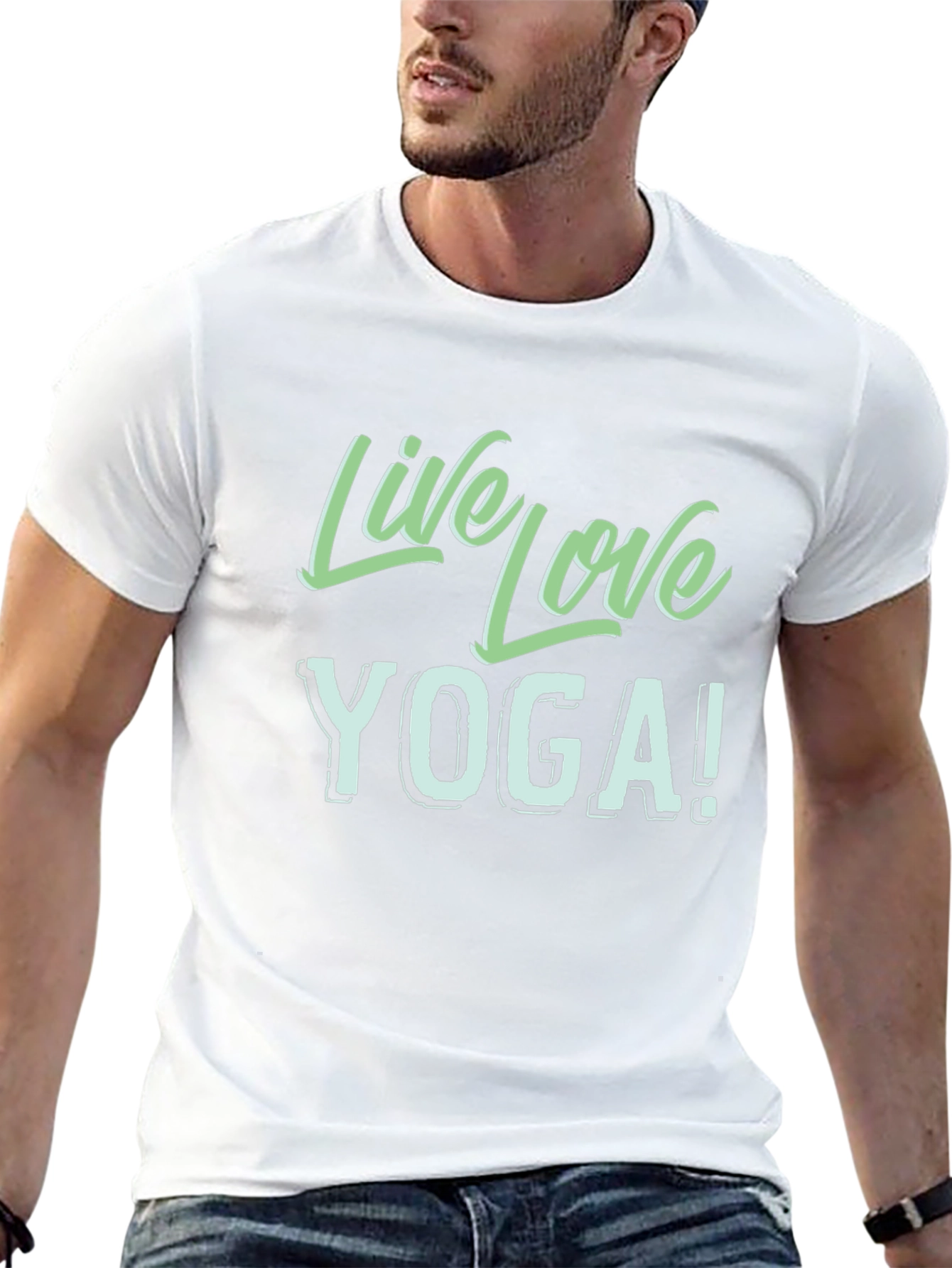 Live Love Yoga Black T-Shirt
