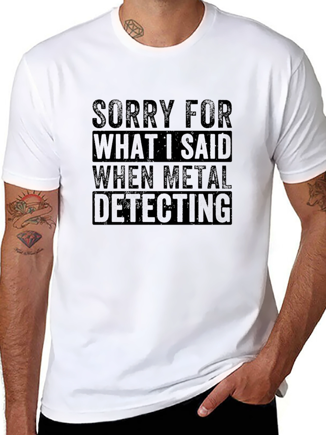Funny Metal Detecting T-Shirt for Hobbyists