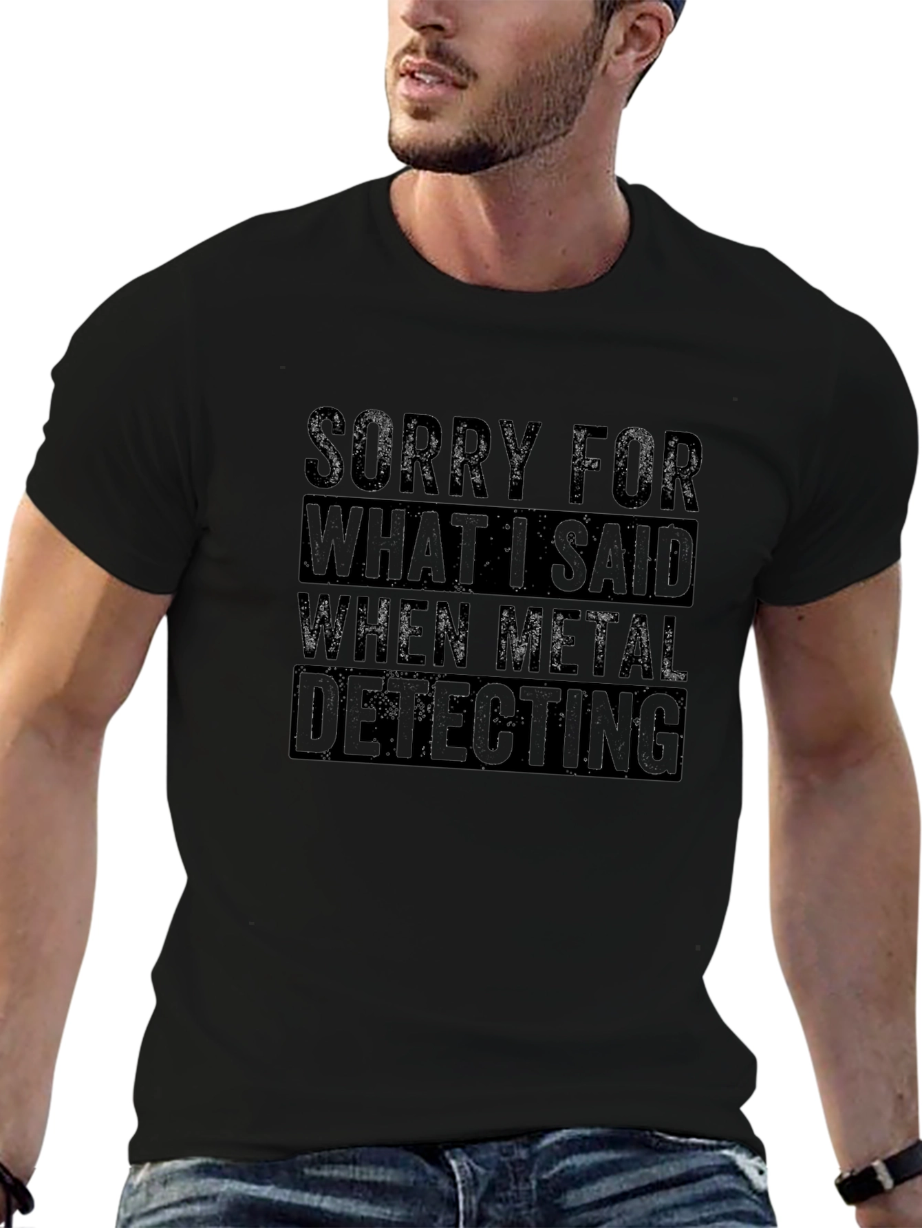 Funny Metal Detecting T-Shirt for Hobbyists