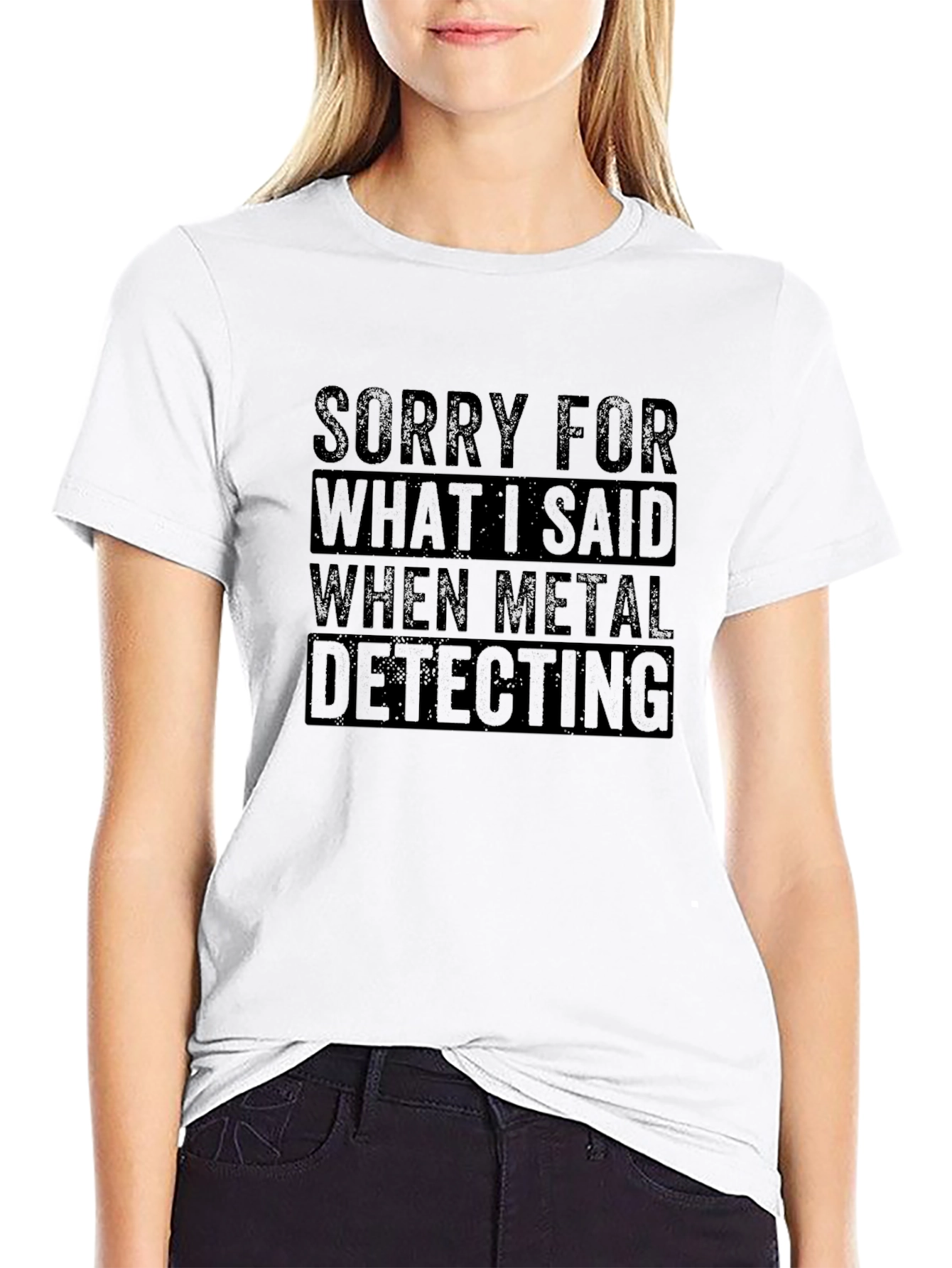 Funny Metal Detecting T-Shirt for Hobbyists