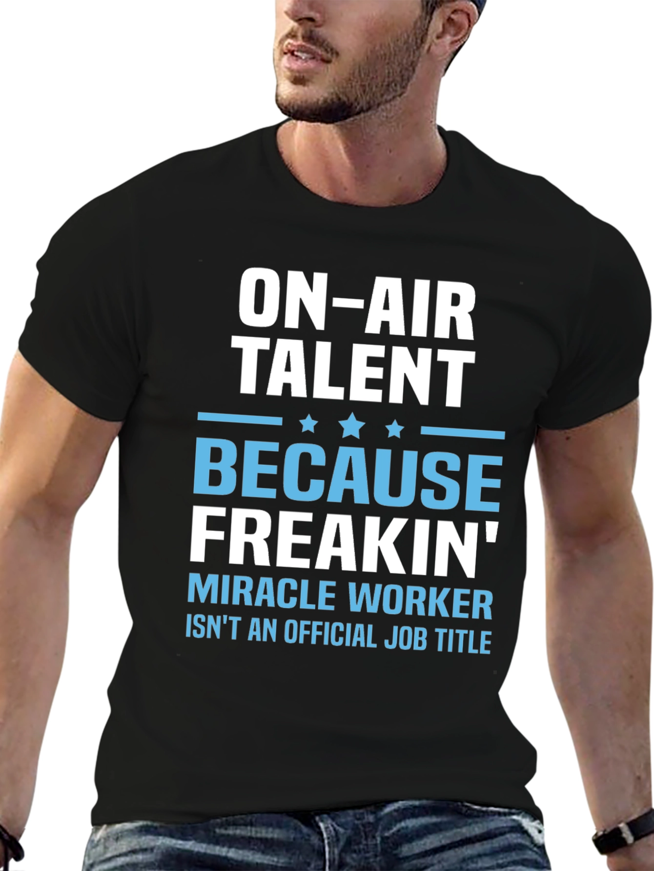 On-Air Talent Funny Job Title T-Shirt