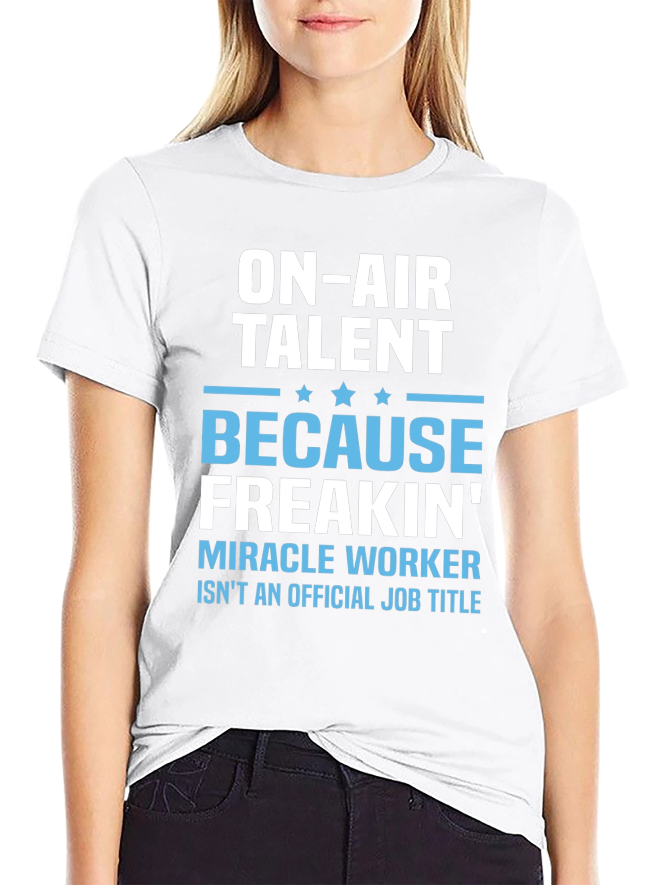On-Air Talent Funny Job Title T-Shirt